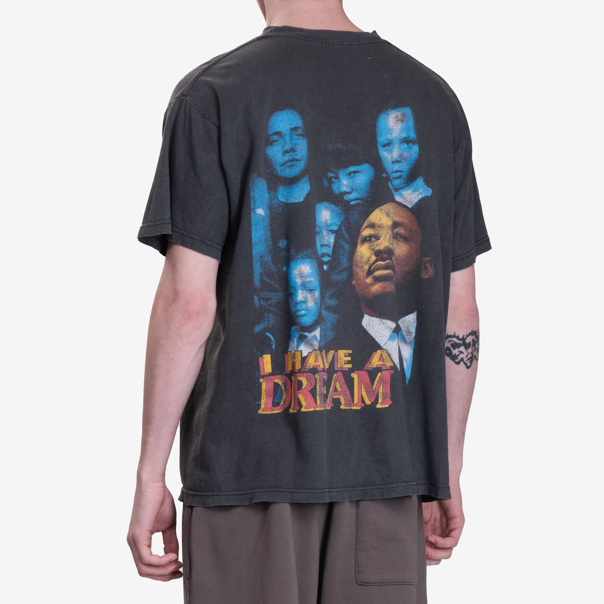 Earthling VIP Martin Luther King Jr. Vintage T-Shirt Black - 4