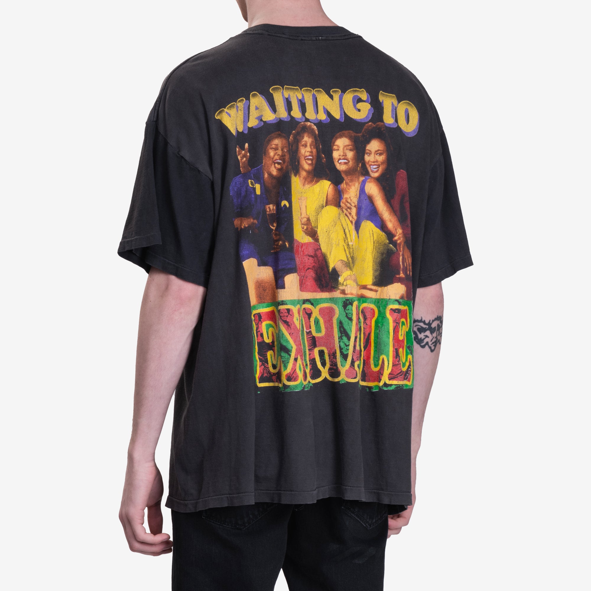 Earthling VIP Waiting to Exhale Vintage T-Shirt Black - 6