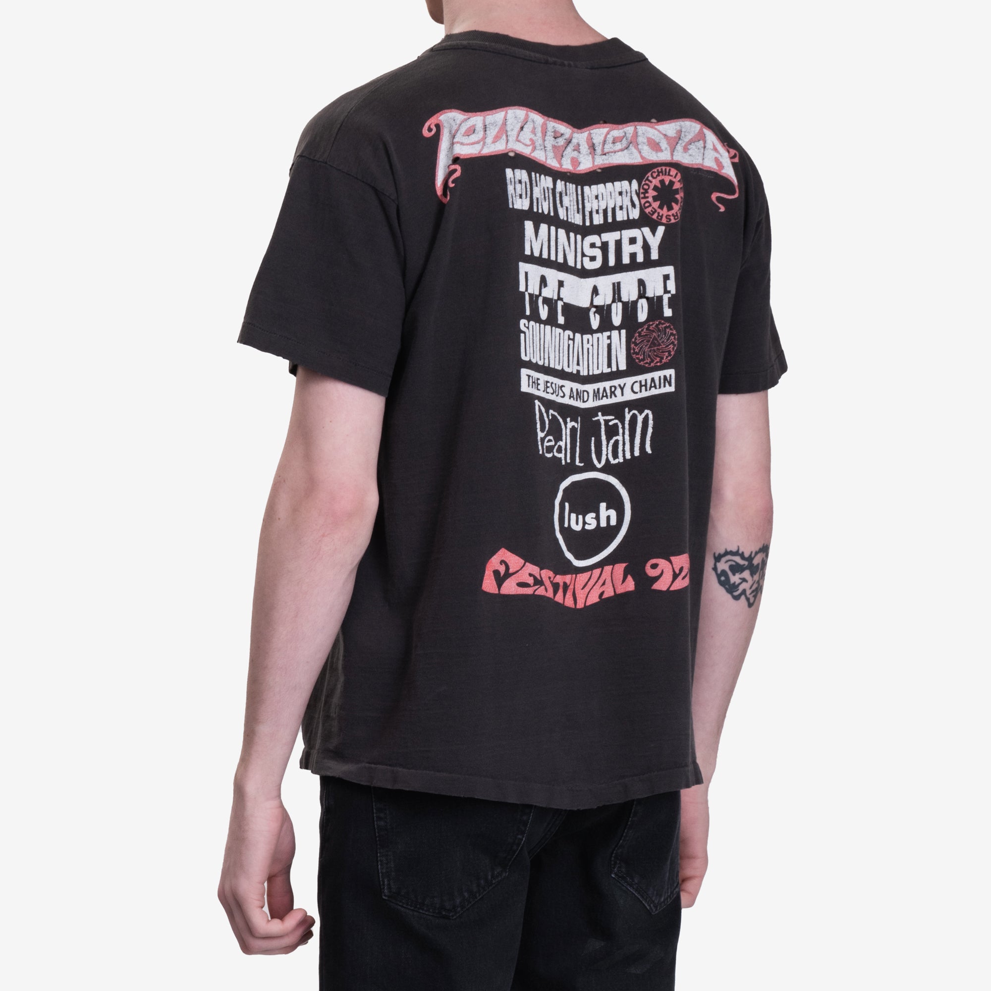 Earthling VIP Lollapalooza Vintage T-Shirt Black - 6