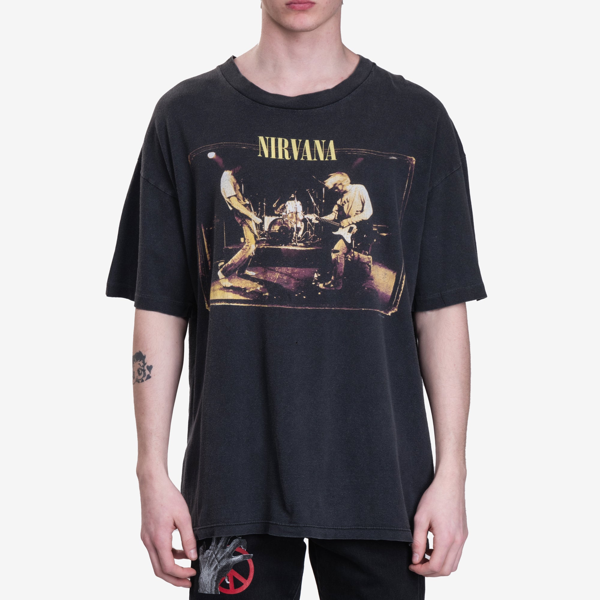 Earthling VIP Nirvana Vintage T-Shirt Black - 4