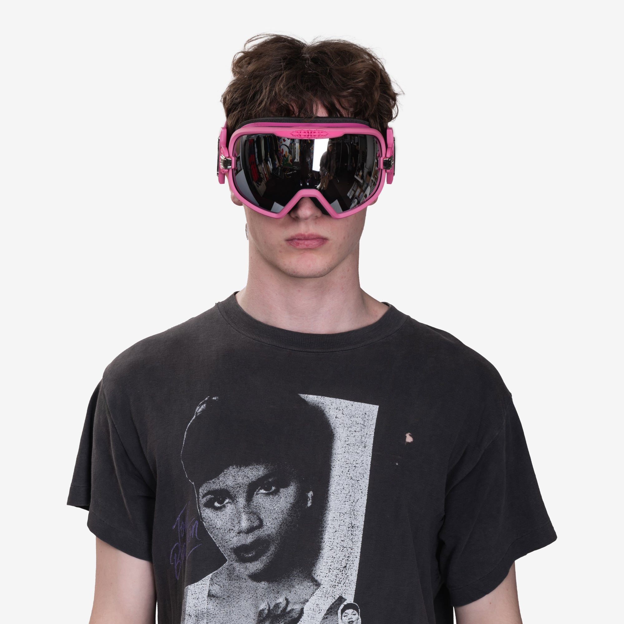 Chrome Hearts Chrome Hearts Snowboard Ski Goggles Pink - 2