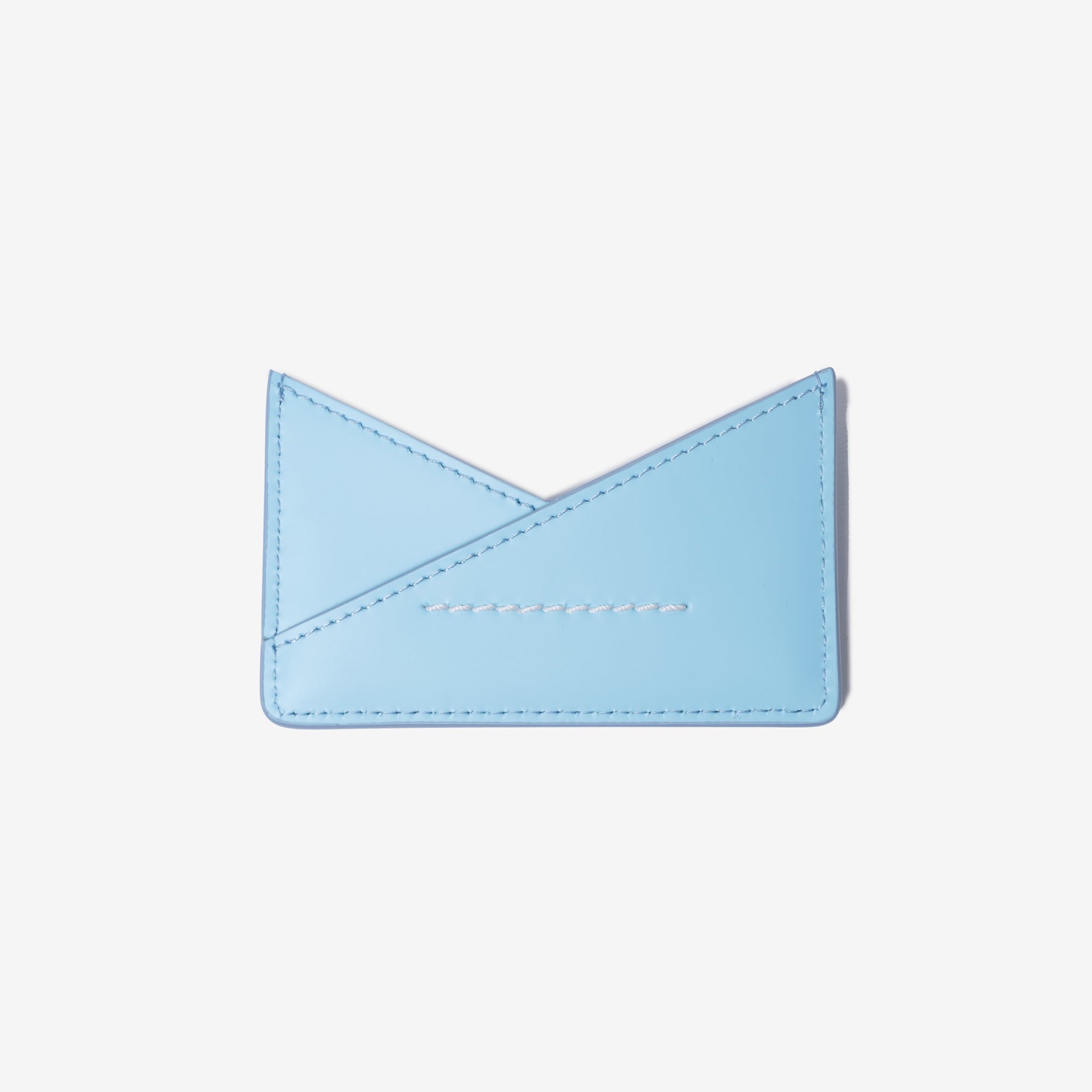 MM6 Japanese 6 Cardholder Blue Topaz - 2