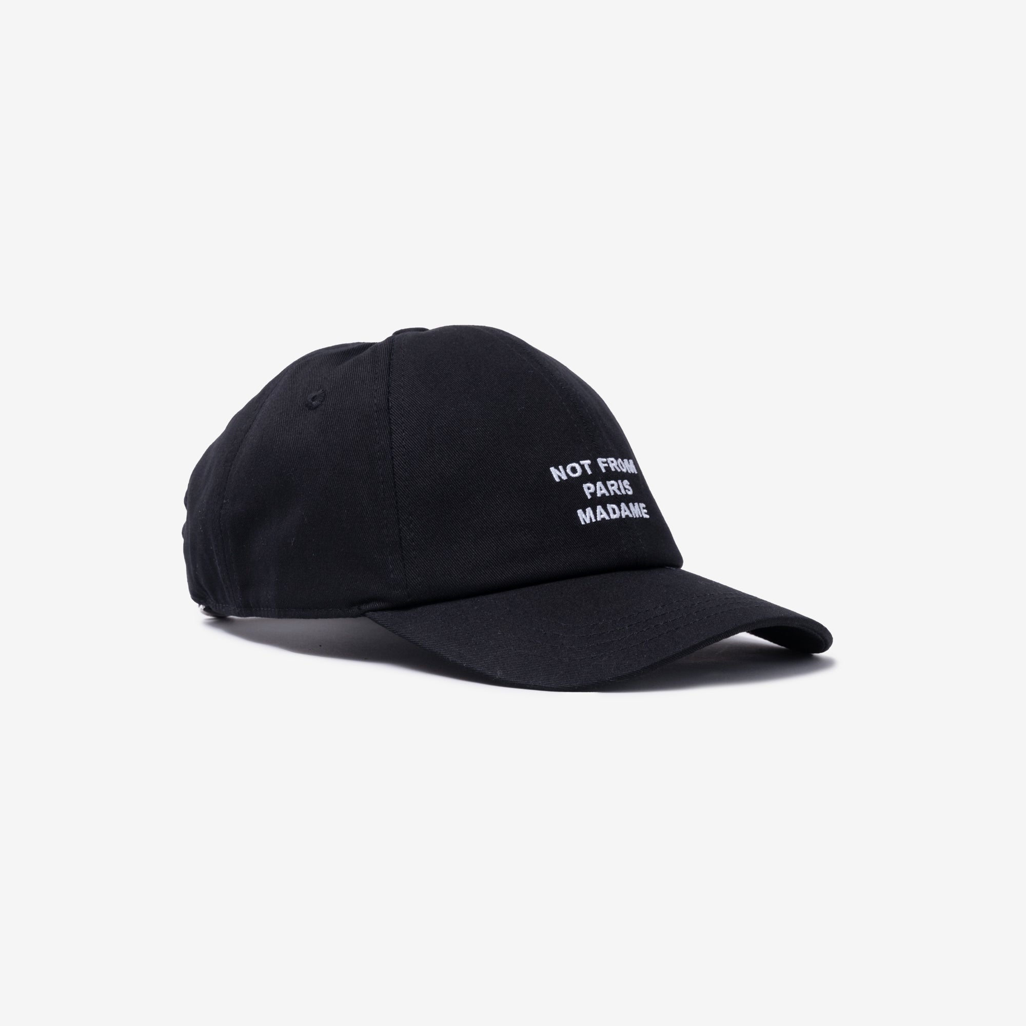 Drôle de Monsieur La Casquette Slogan Black - 3