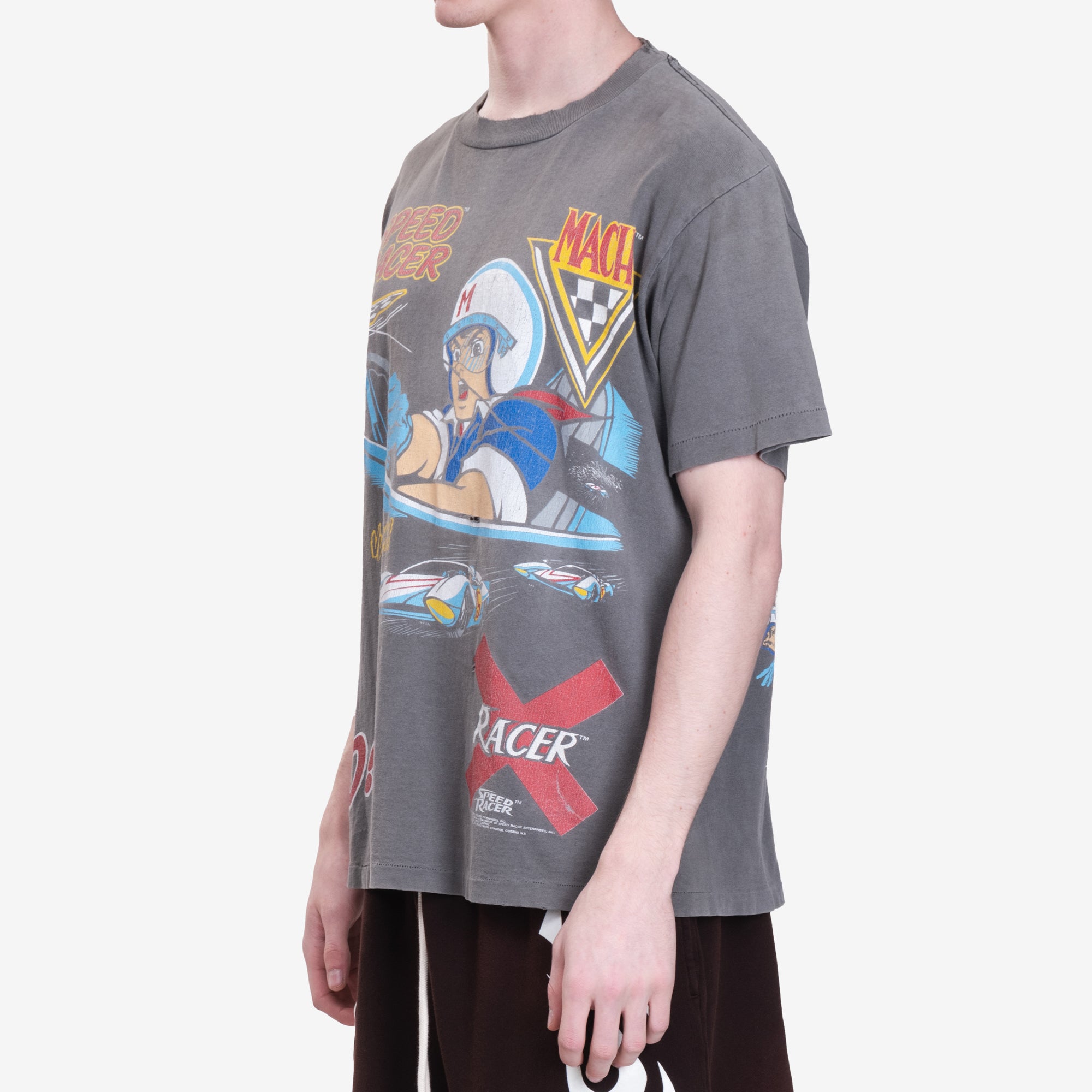 Earthling VIP Speed Racer Vintage T-Shirt Black - 3