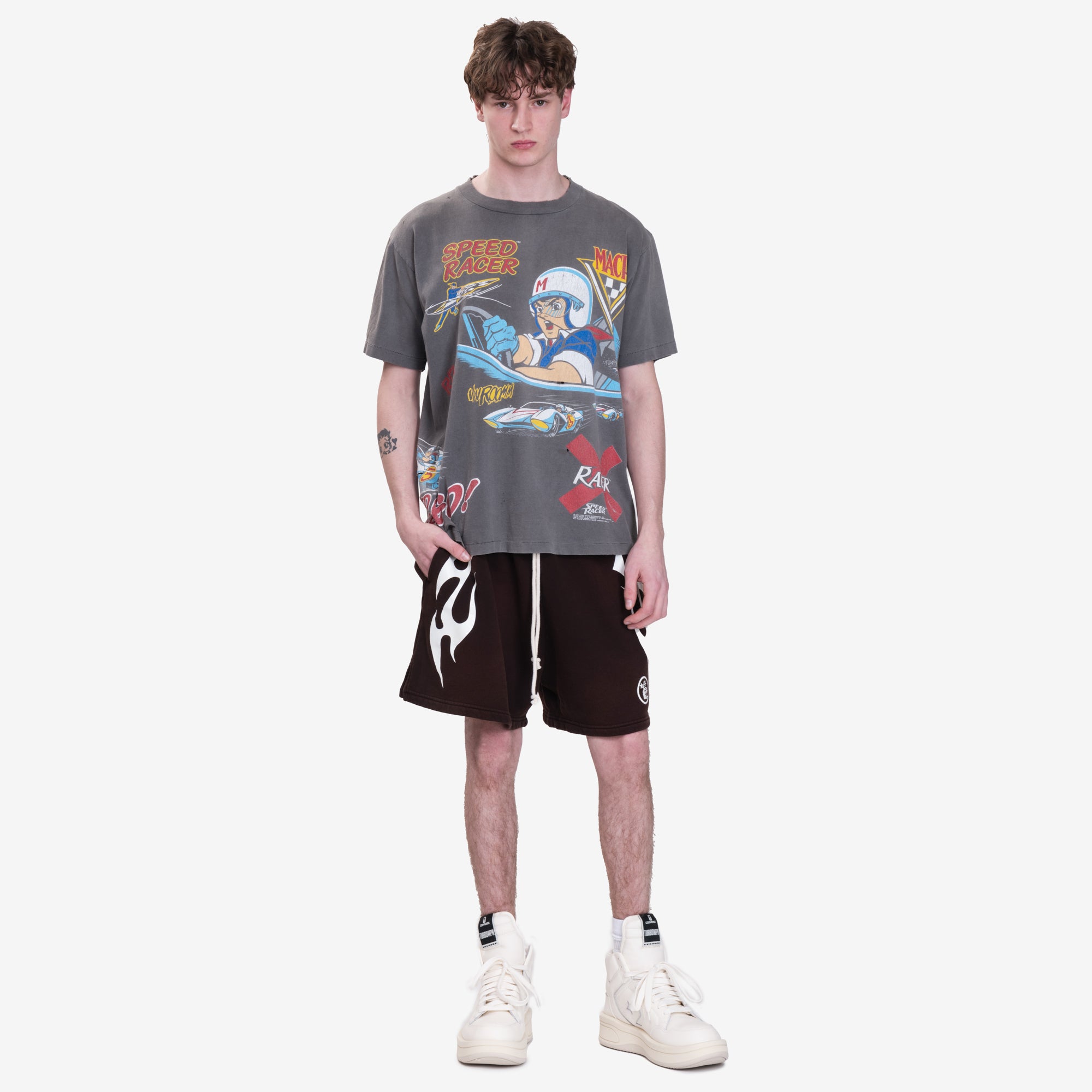 Earthling VIP Speed Racer Vintage T-Shirt Black - 2