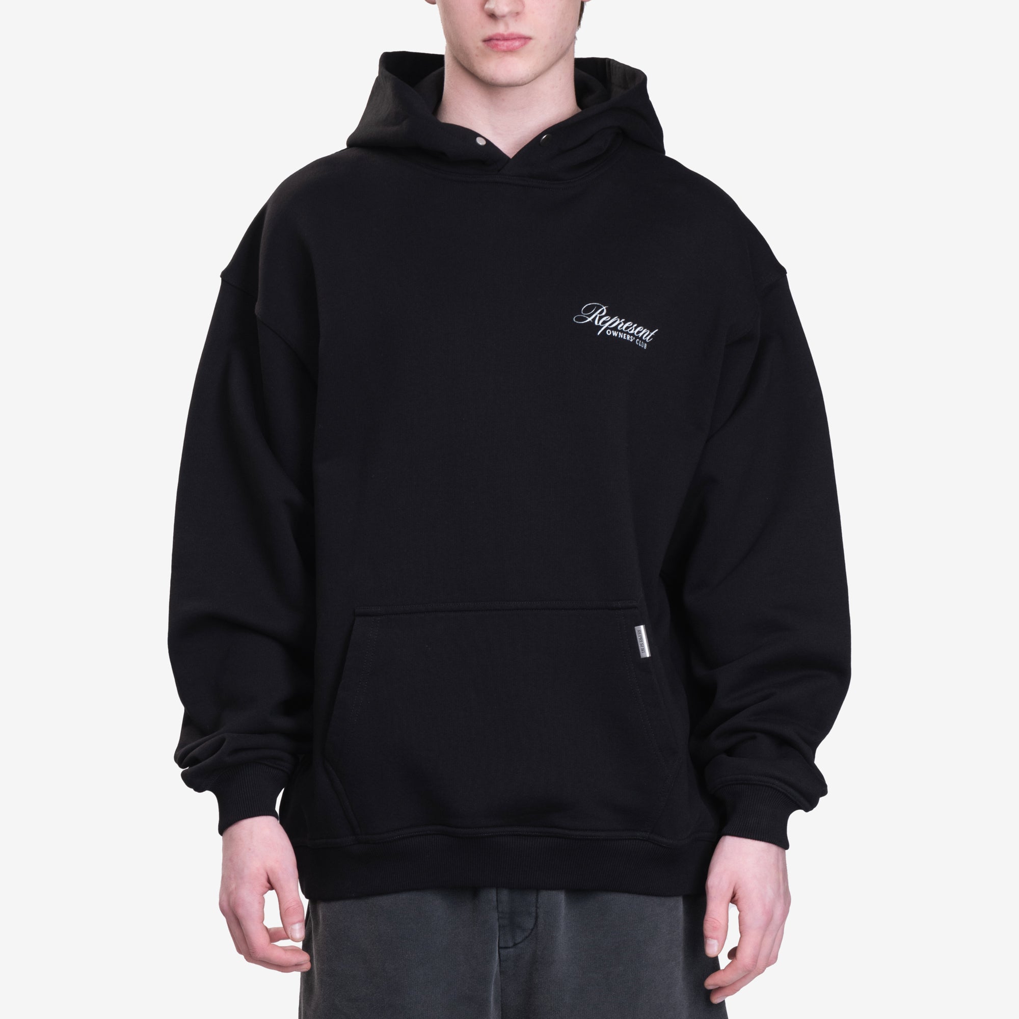 Represent Owners Club Script Hoody Black - 1