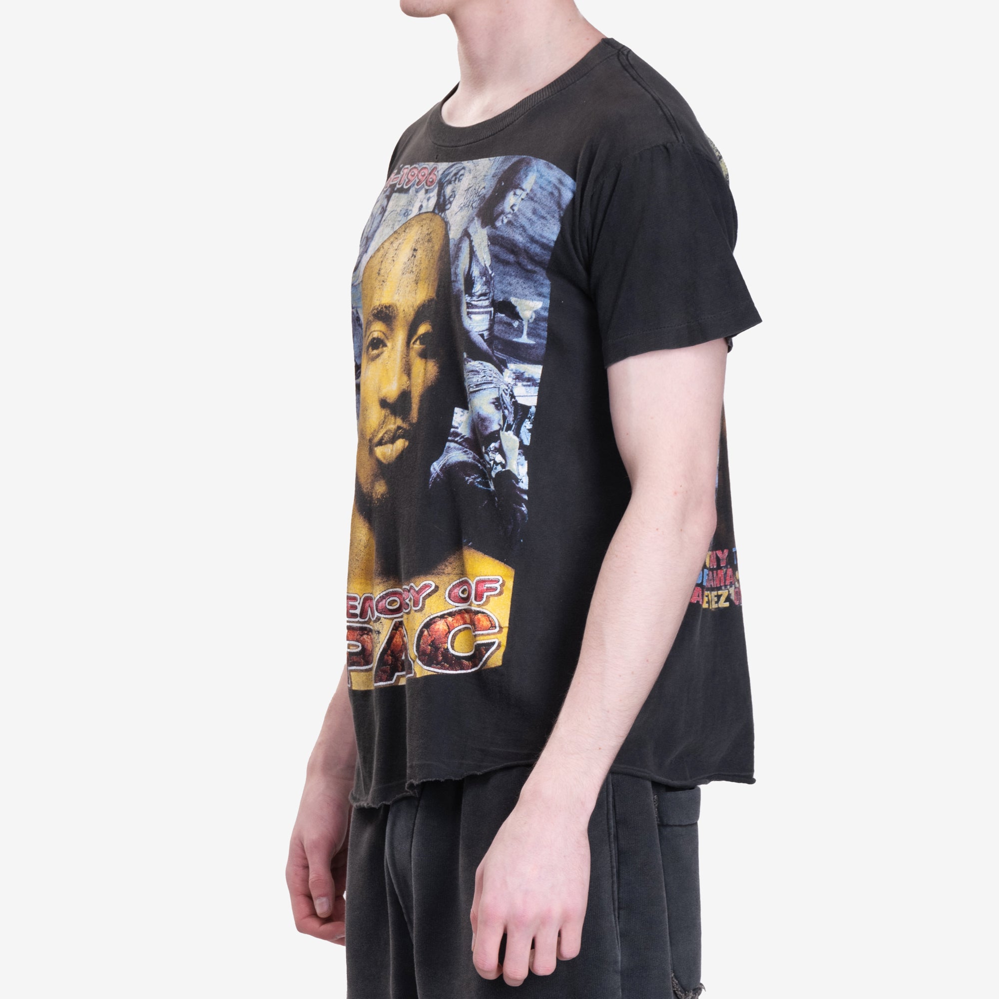 Earthling VIP 2Pac In Memory Vintage T-Shirt Black - 3