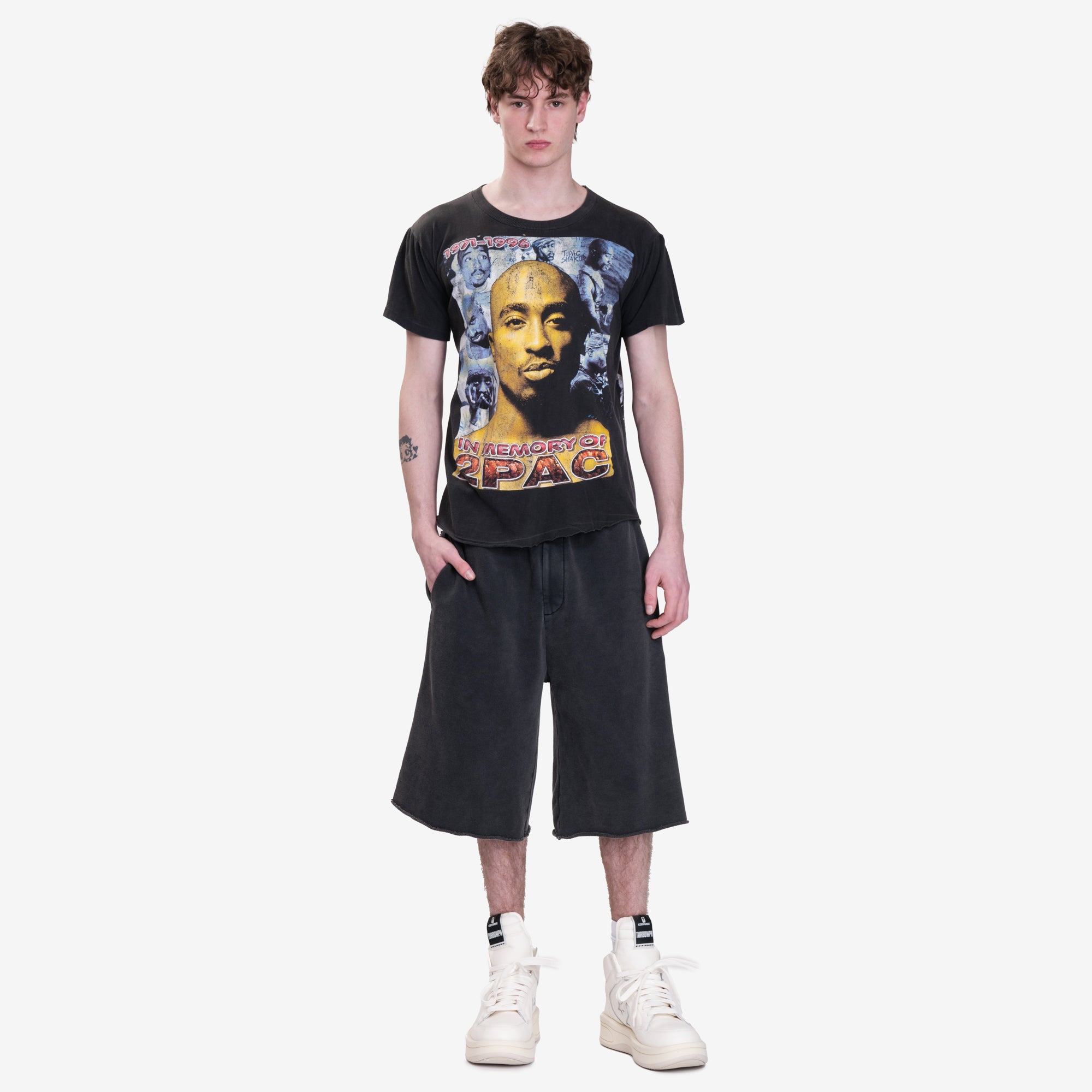 Earthling VIP 2Pac In Memory Vintage T-Shirt Black - 2