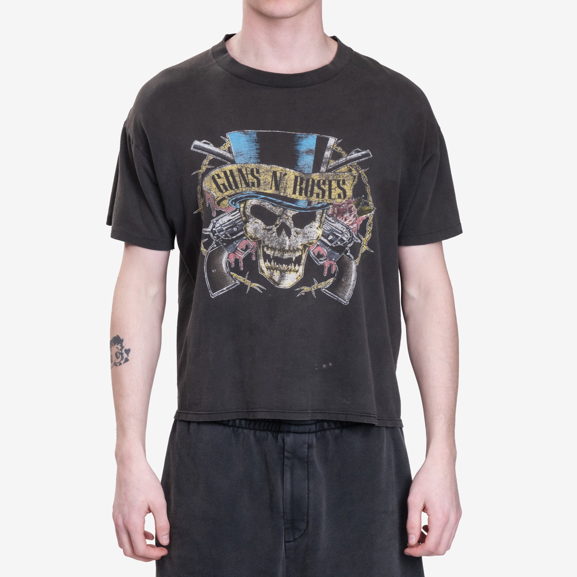 Earthling VIP Guns N Roses Vintage T-Shirt Black - 5