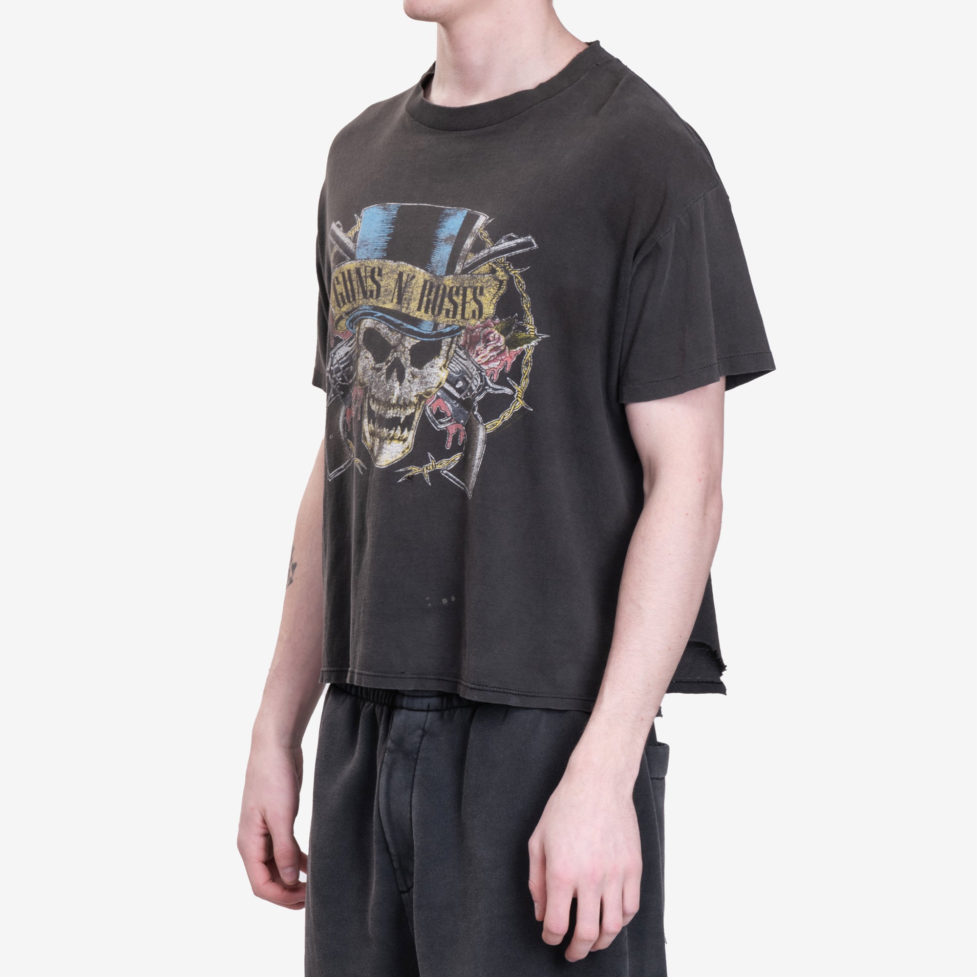 Earthling VIP Guns N Roses Vintage T-Shirt Black - 4