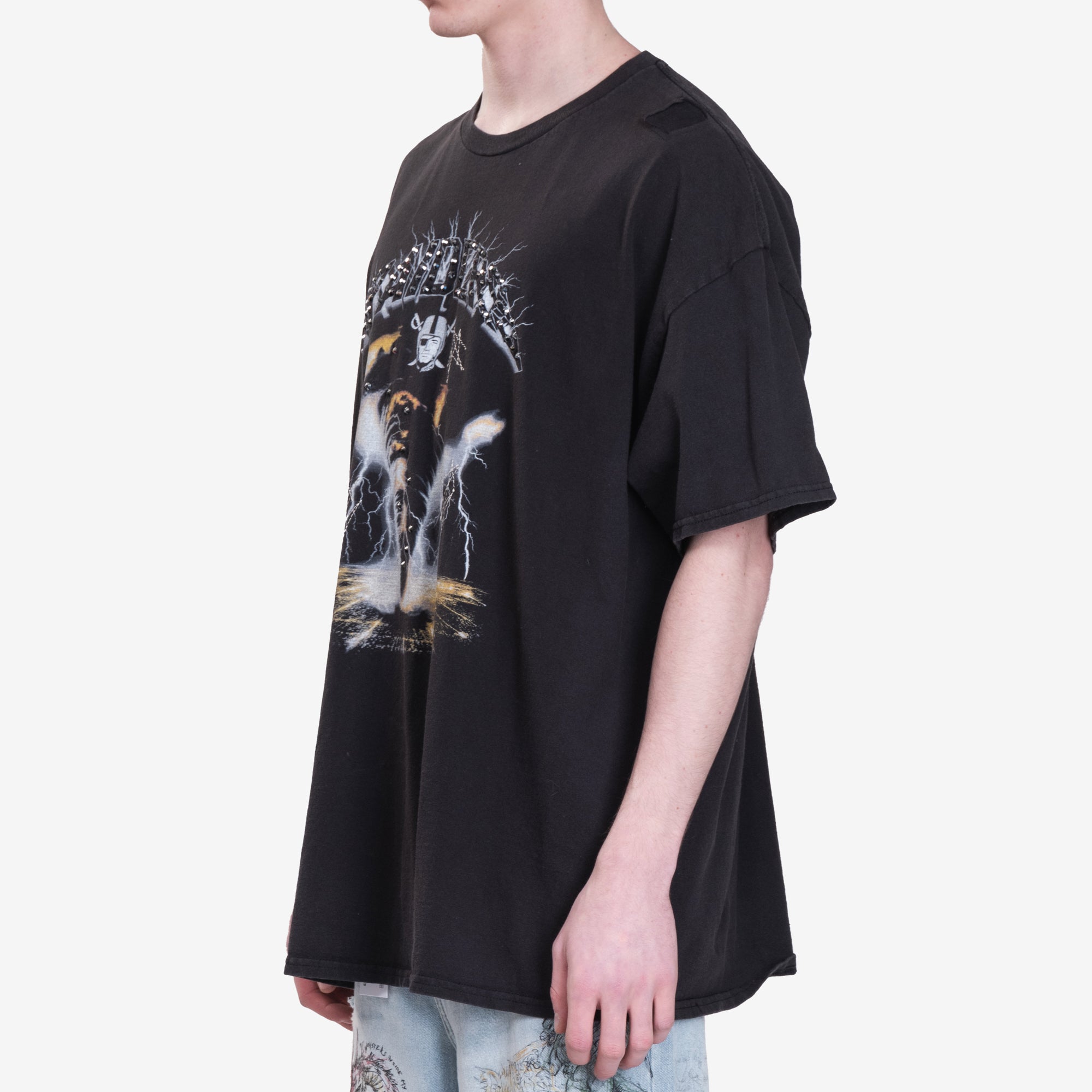 Dom Rebel Raiders Vintage T-Shirt Black - 3