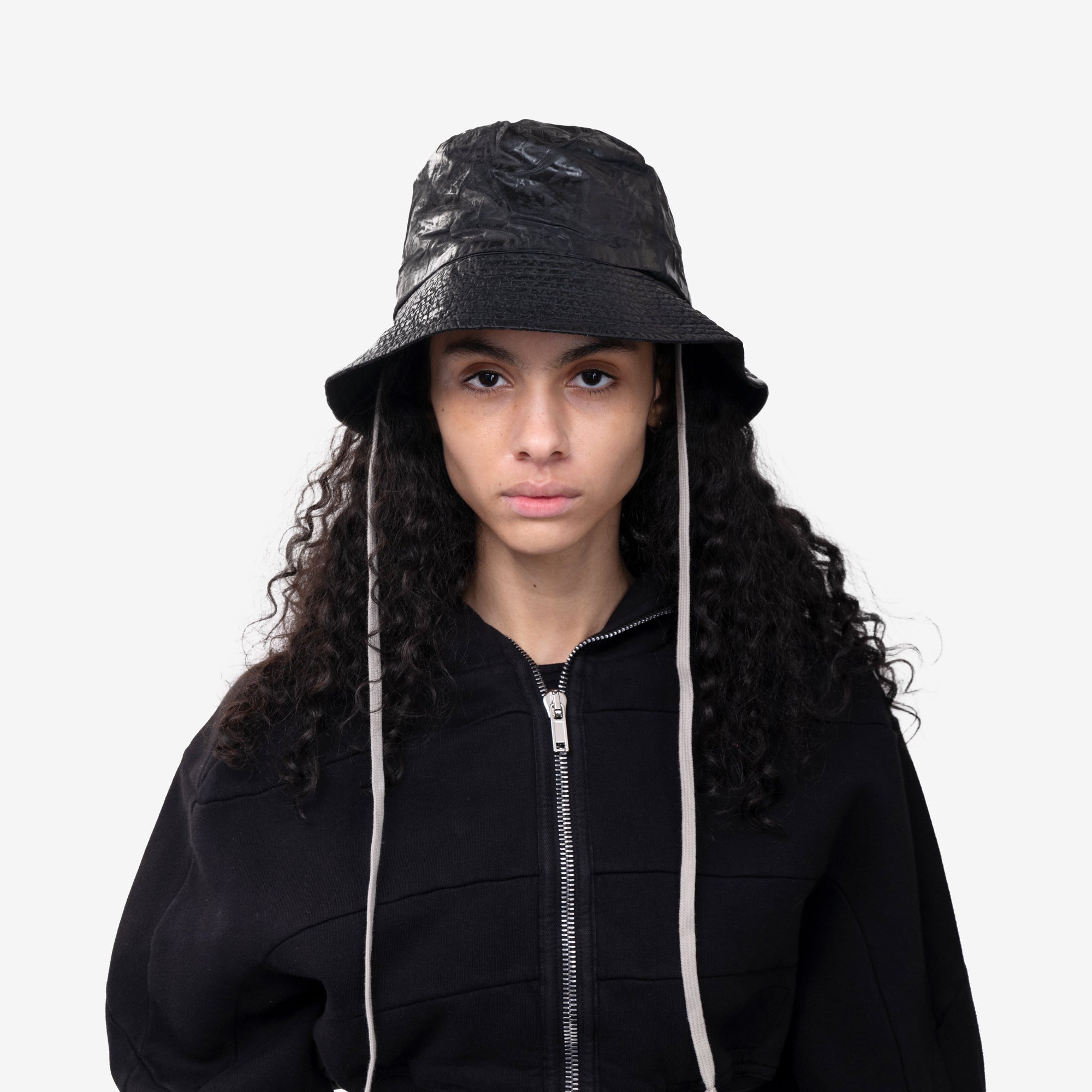 Rick Owens DRKSHDW Gilligan Hat Black - 2