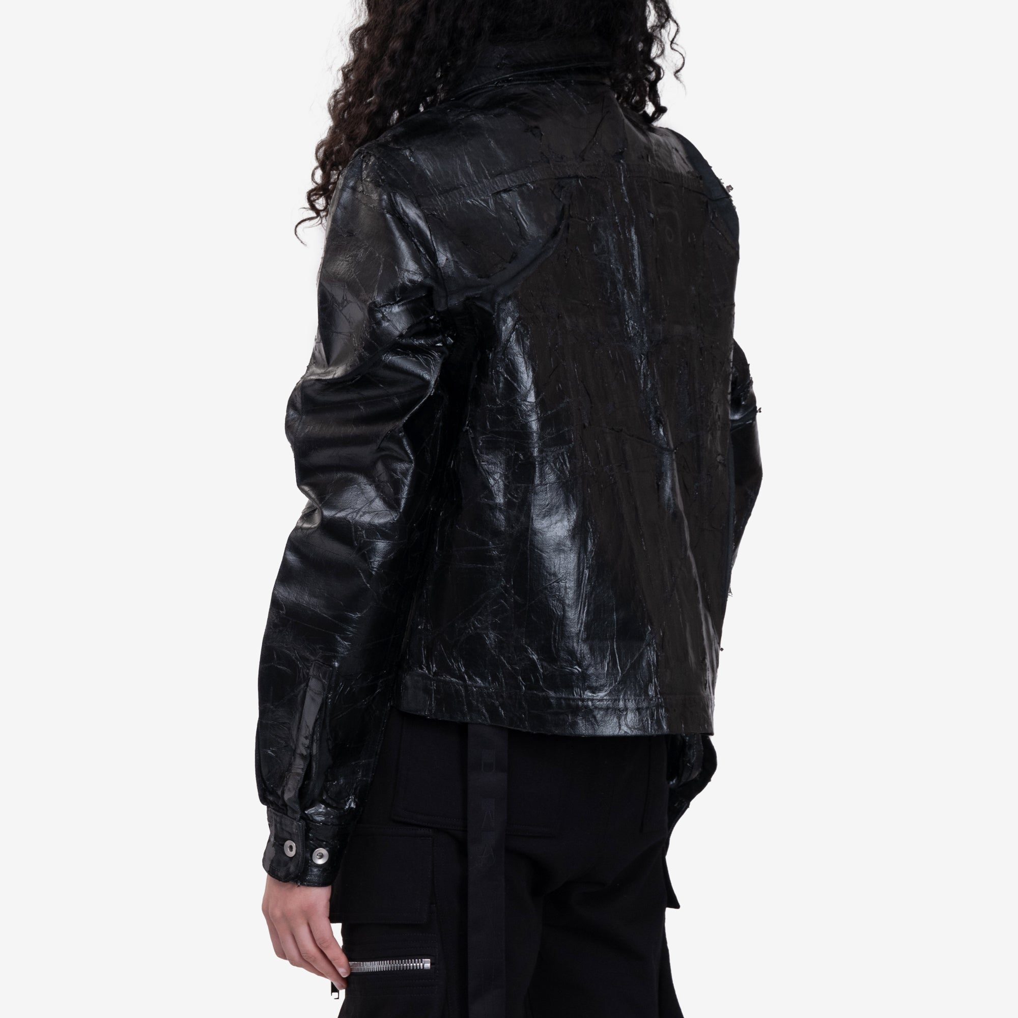 Rick Owens DRKSHDW Womens Alice Shirt Black - 4