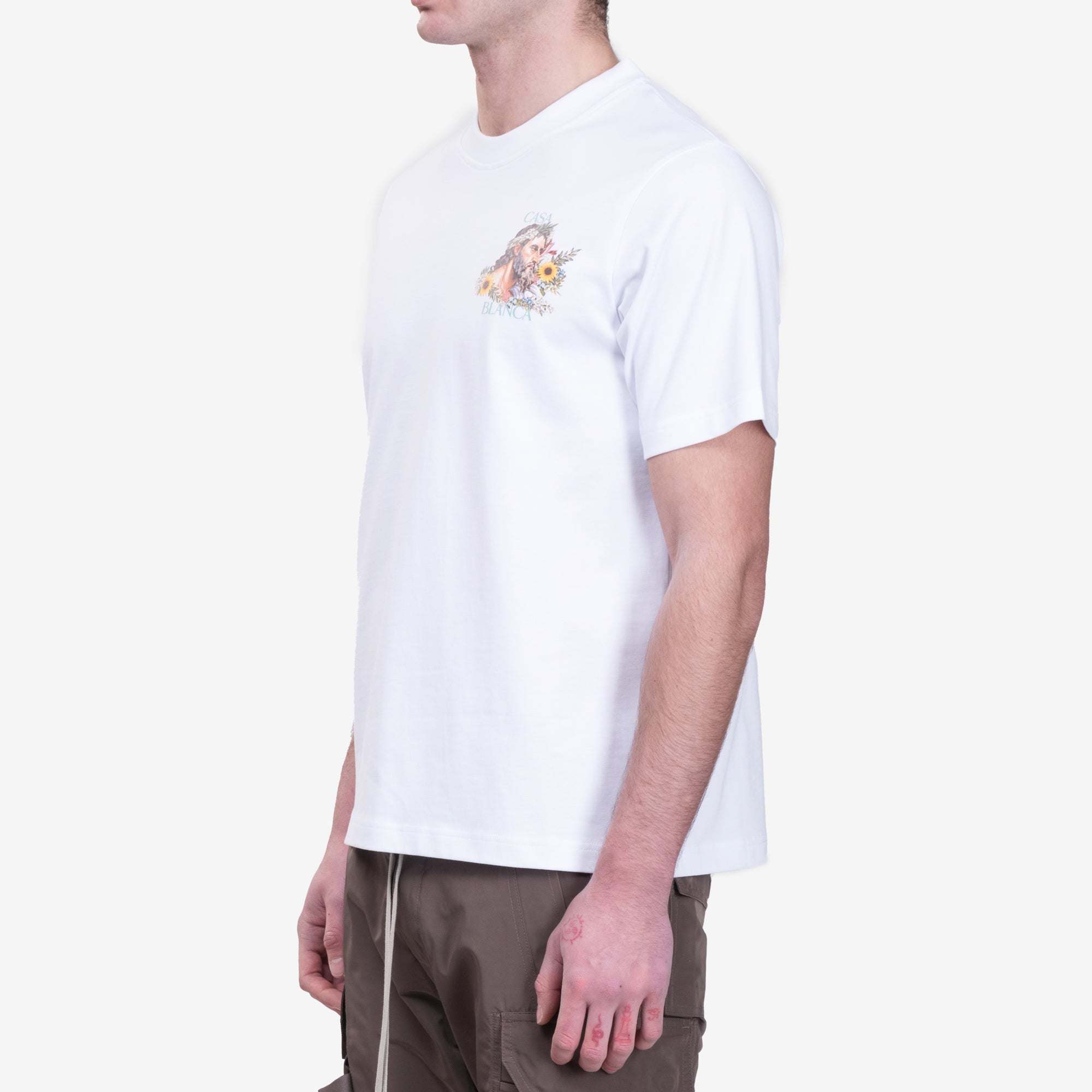 Casablanca Celebration du Sport T-Shirt White - 3