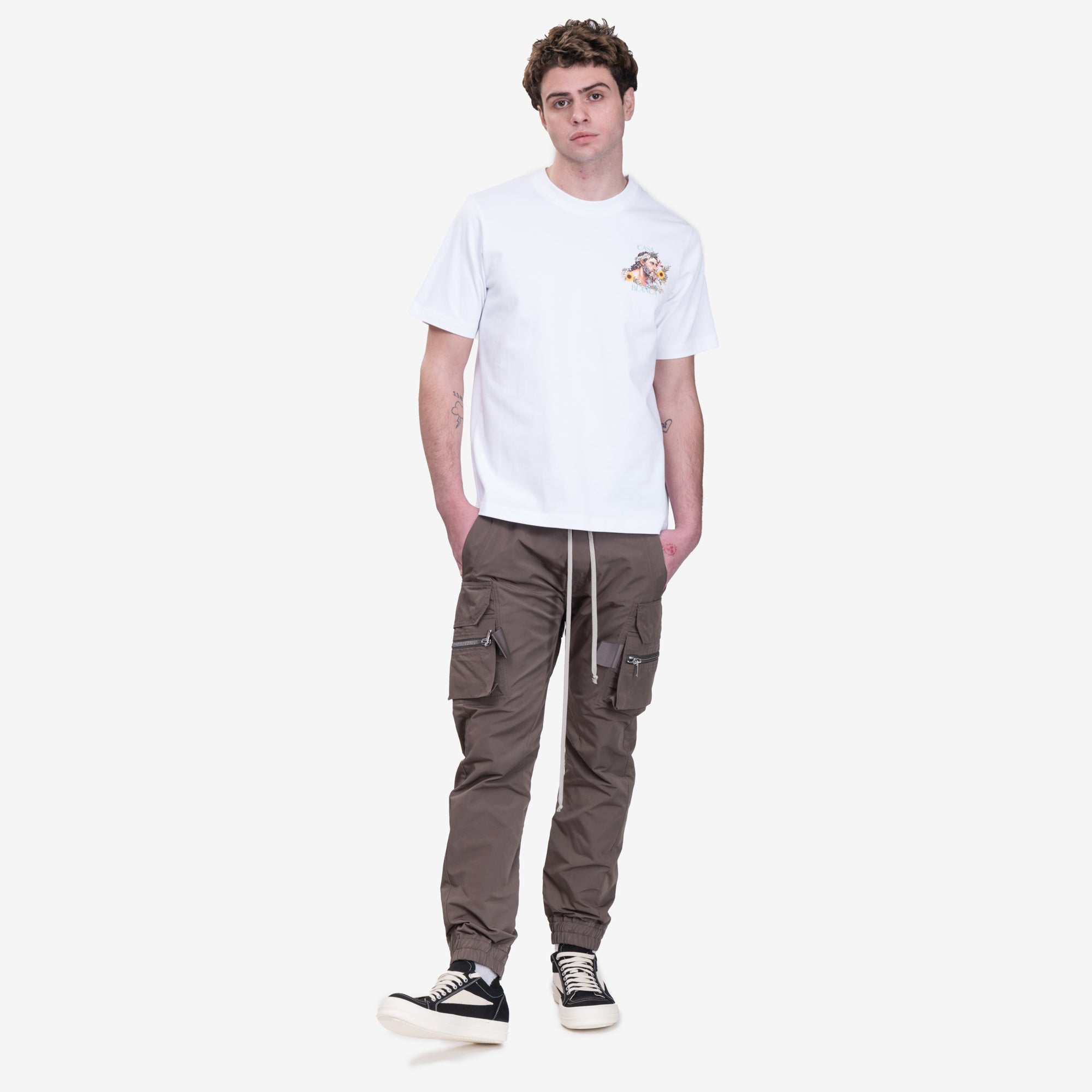 Casablanca Celebration du Sport T-Shirt White - 2