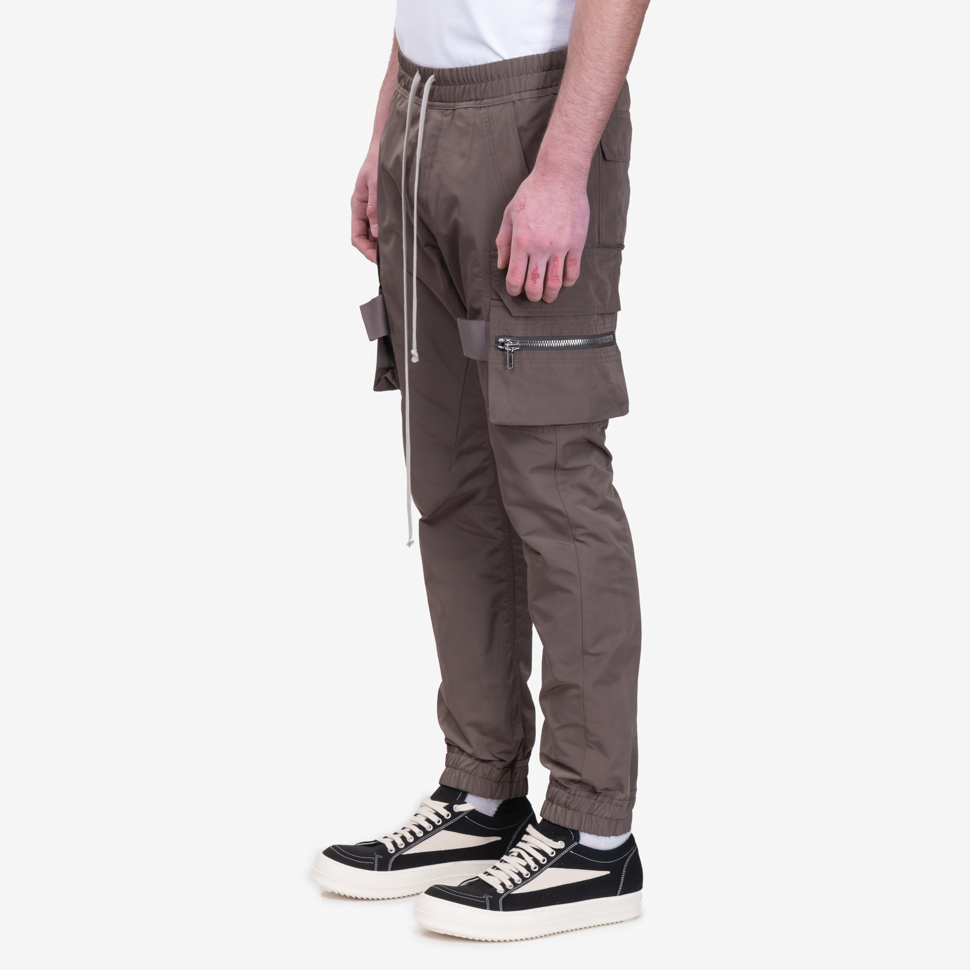 Rick Owens Mastodon Cargo Pants Dust - 3