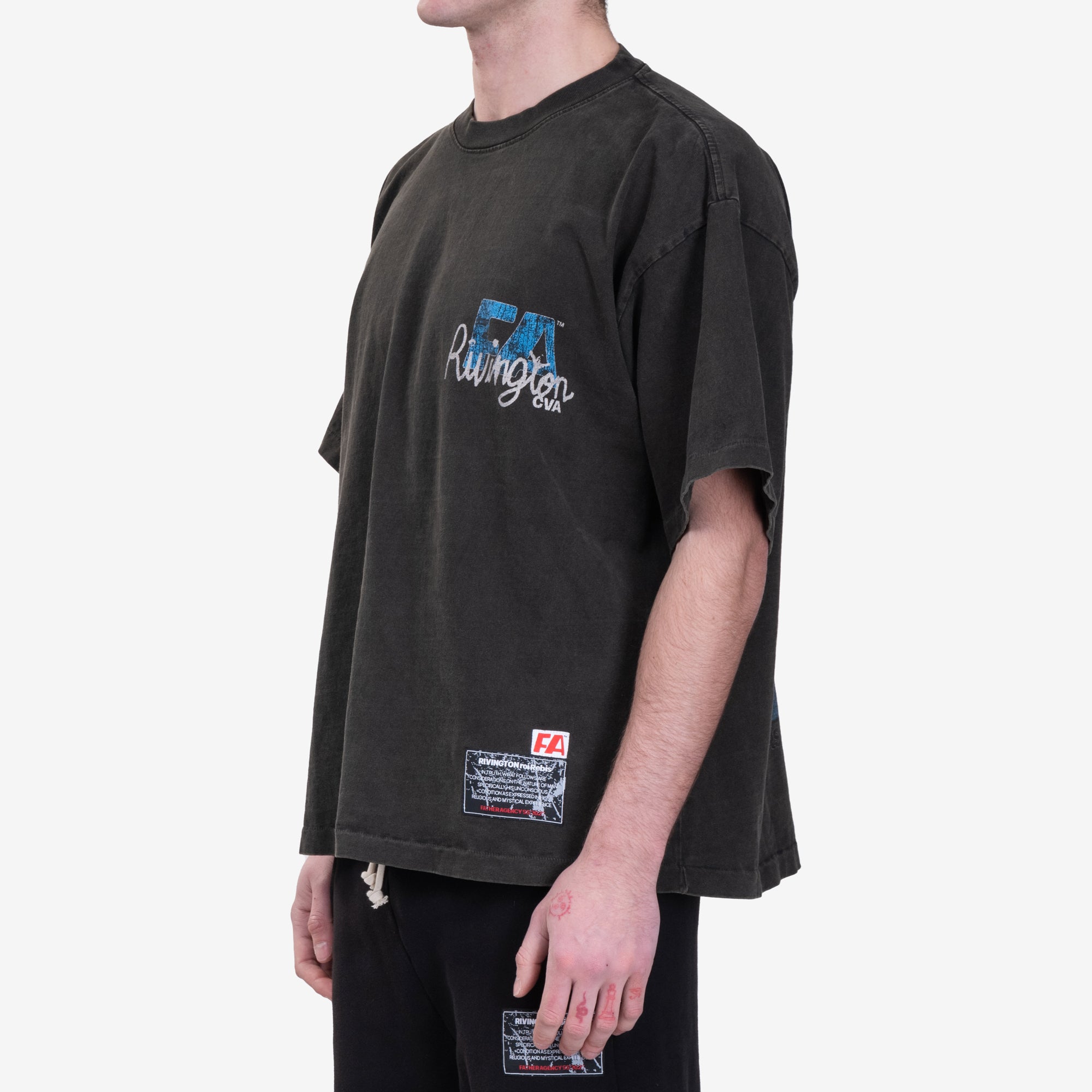 RRR123 Mansion T-Shirt Mechanic Black - 3