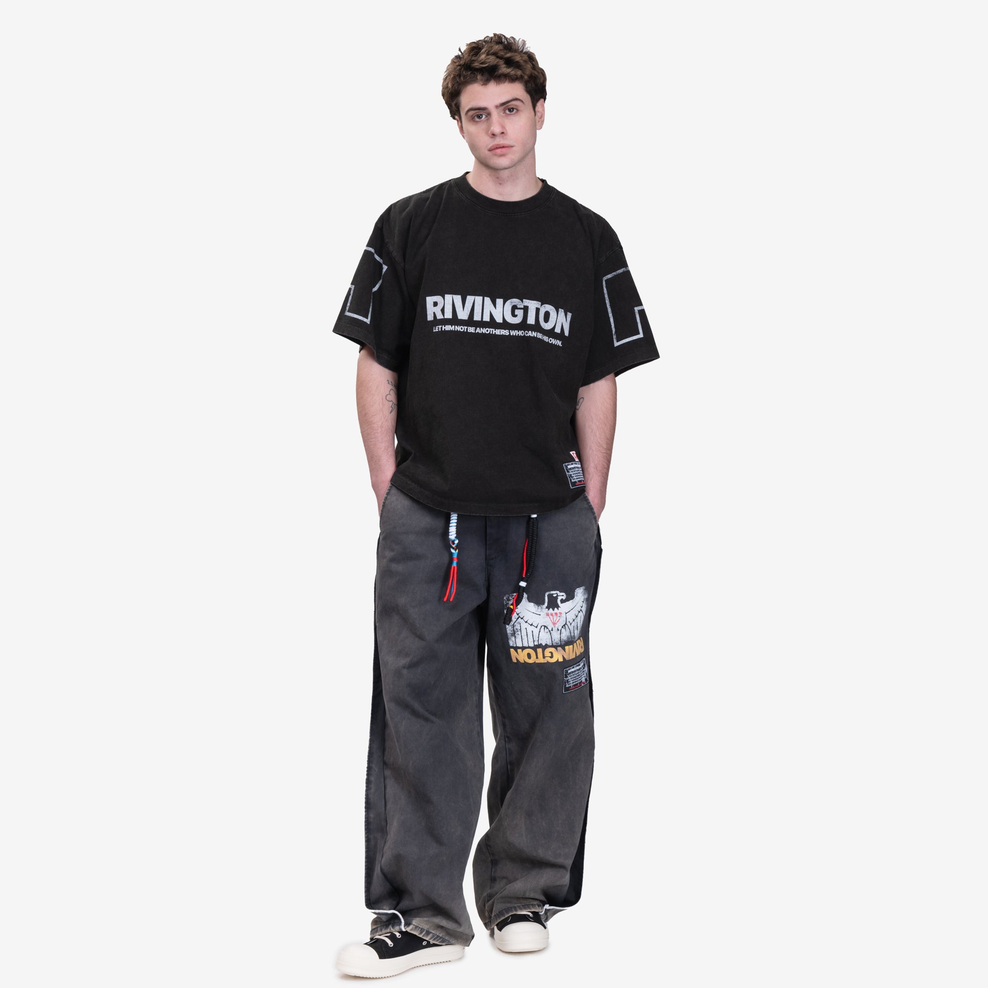 RRR123 His Own CVA T-Shirt Mechanic Black - 2