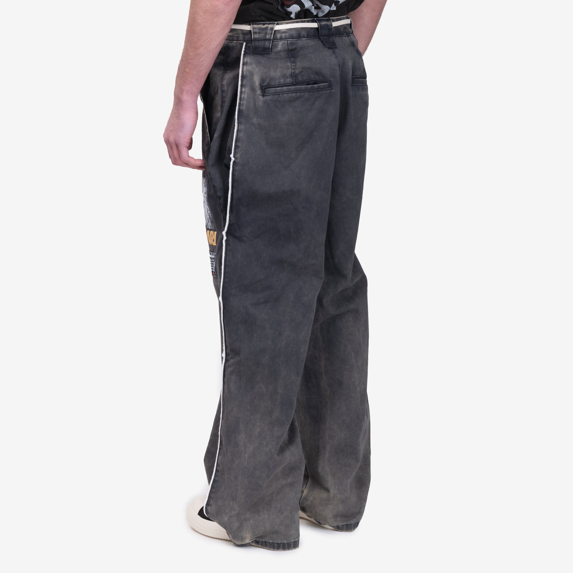 RRR123 Father Working Pants Alma Rosa Black - 4