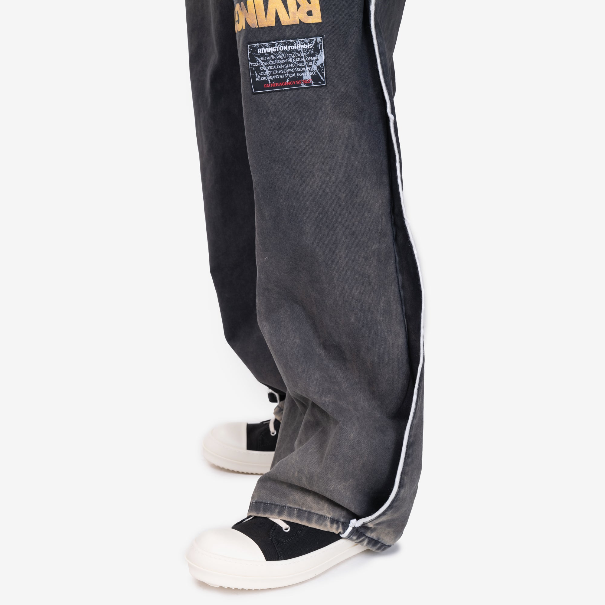 RRR123 Father Working Pants Alma Rosa Black - 6