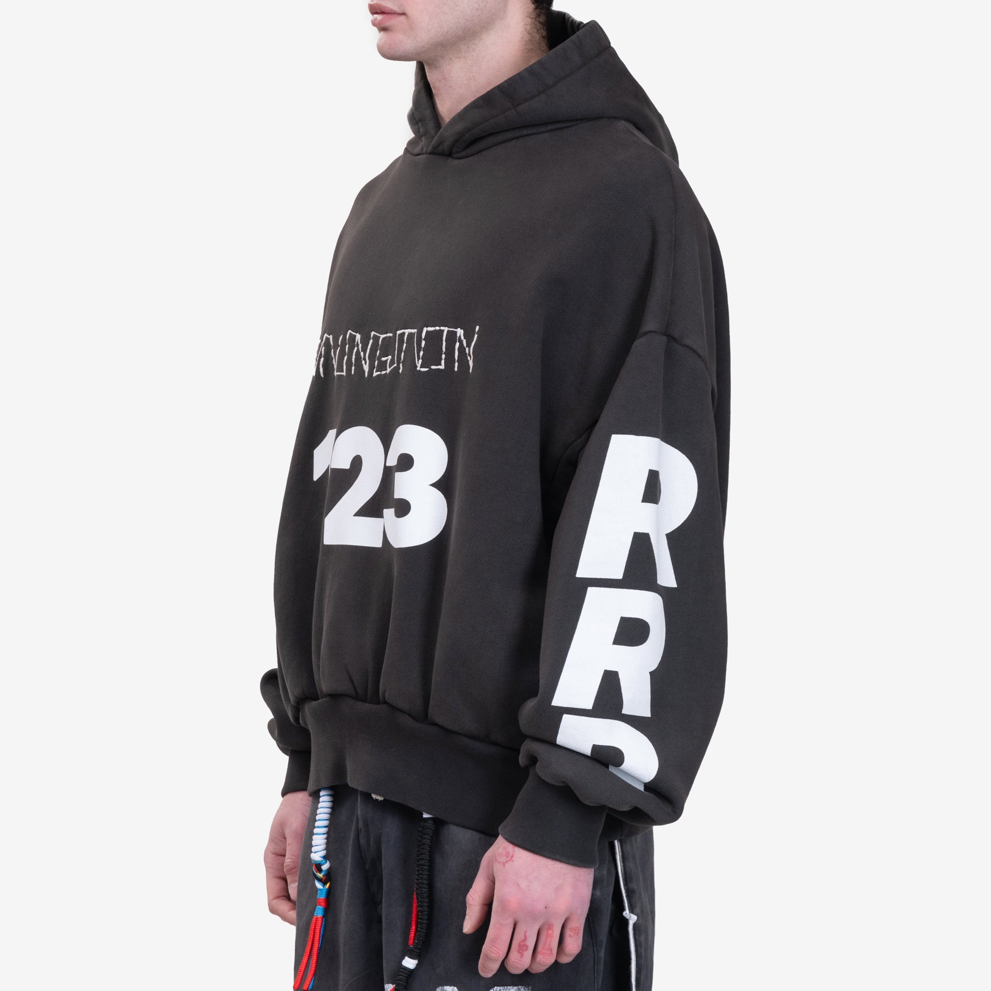 RRR123 USO 123 CVA Hoody Mechanic Black - 3