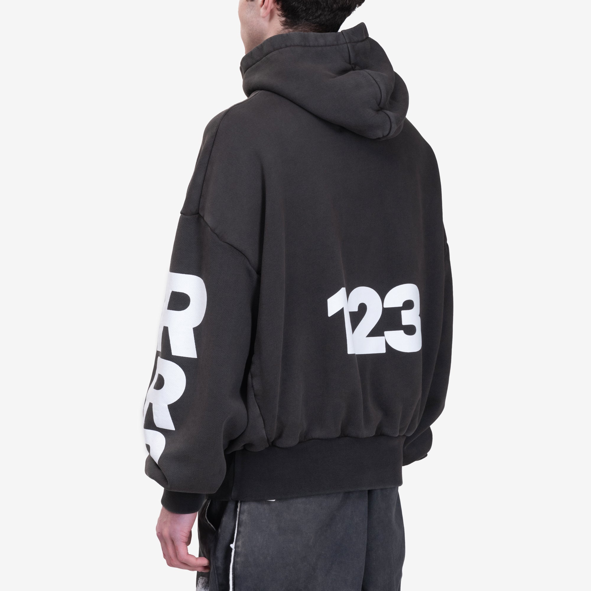 RRR123 USO 123 CVA Hoody Mechanic Black - 4