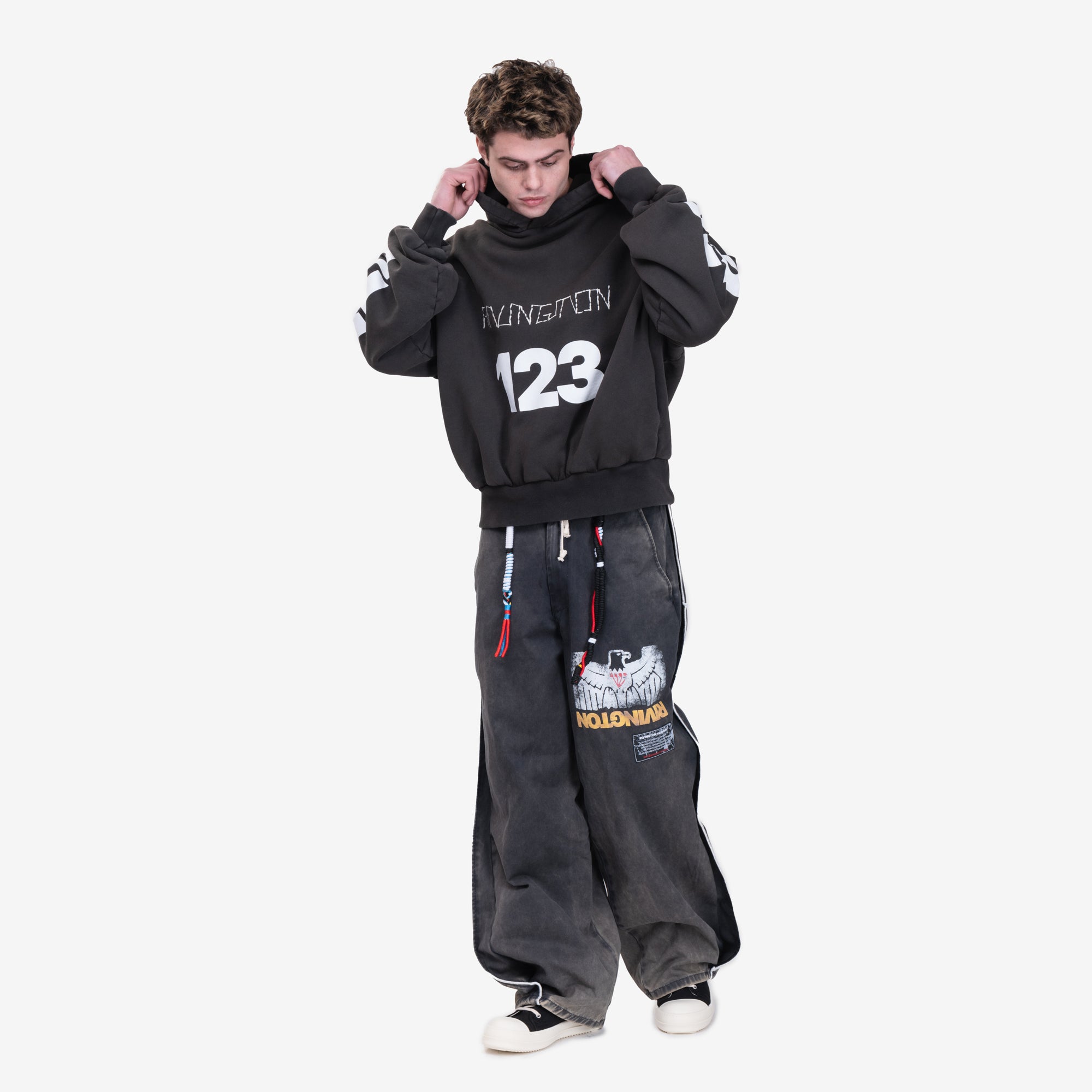 RRR123 USO 123 CVA Hoody Mechanic Black - 2
