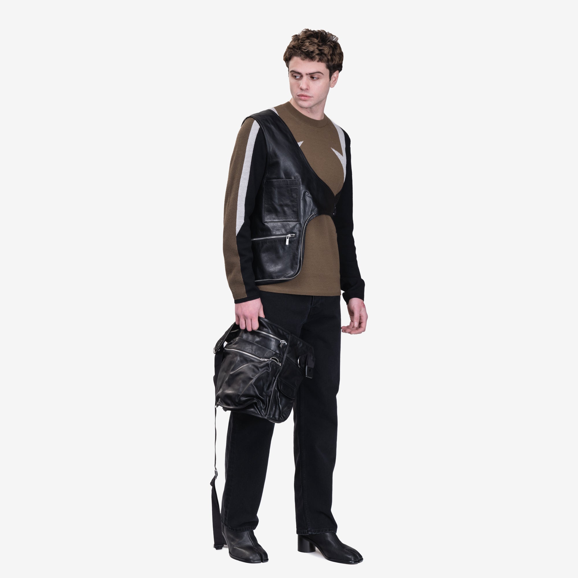Helmut Lang Utility Bag Vest Black - 2