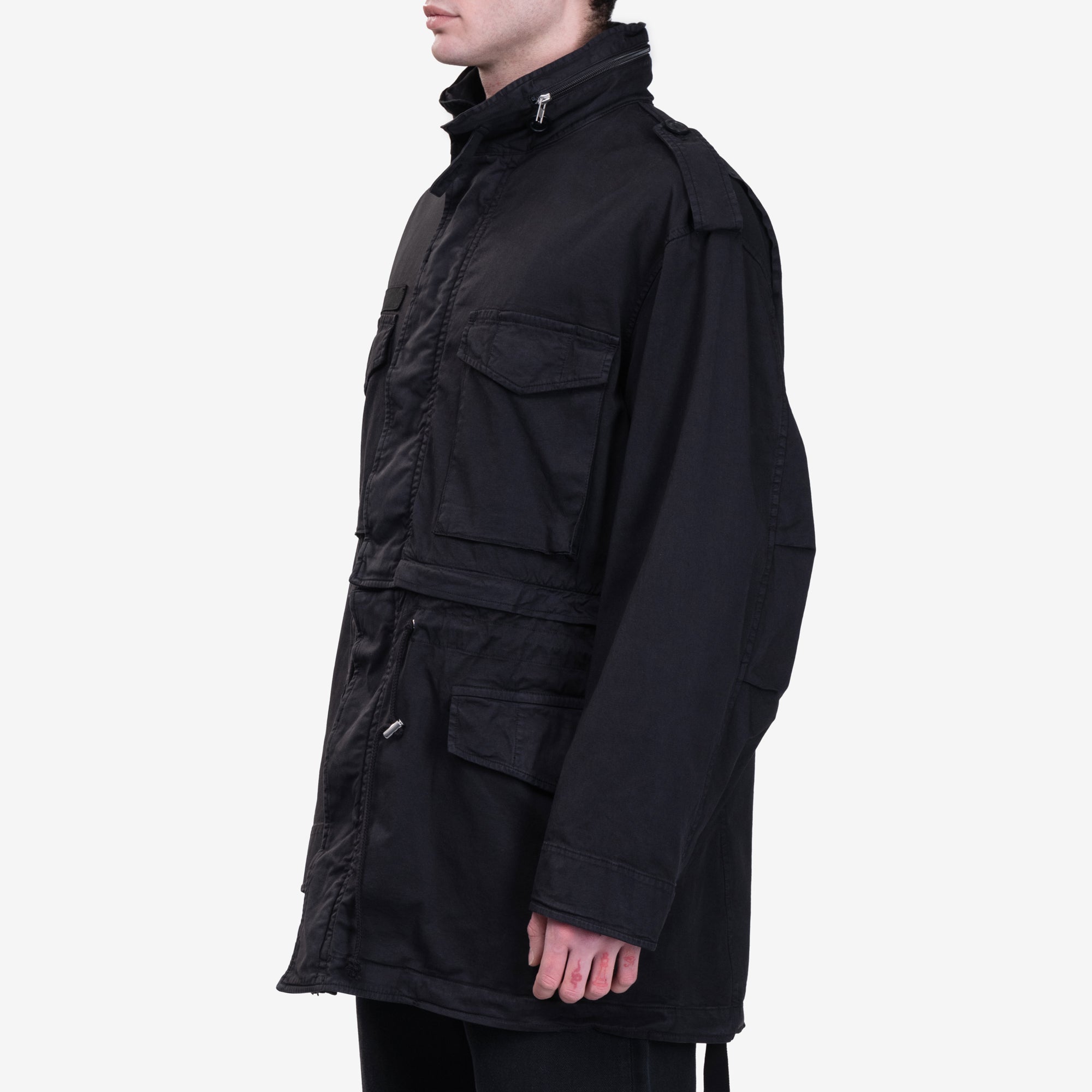 Helmut Lang Dissected Field Jacket Black - 3