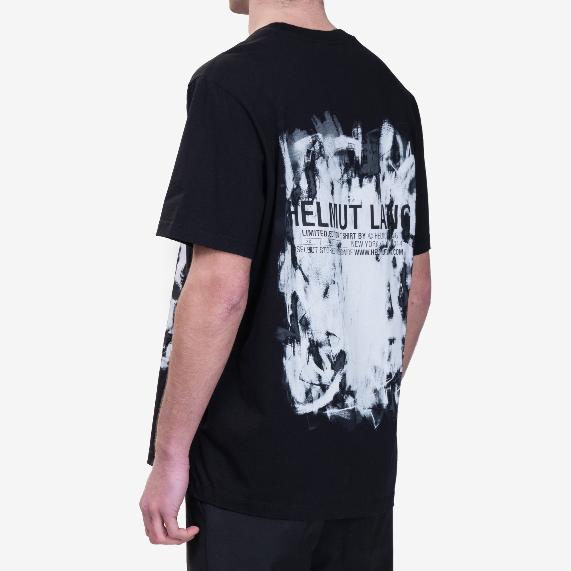 Helmut Lang Scribble T-Shirt Black - 4