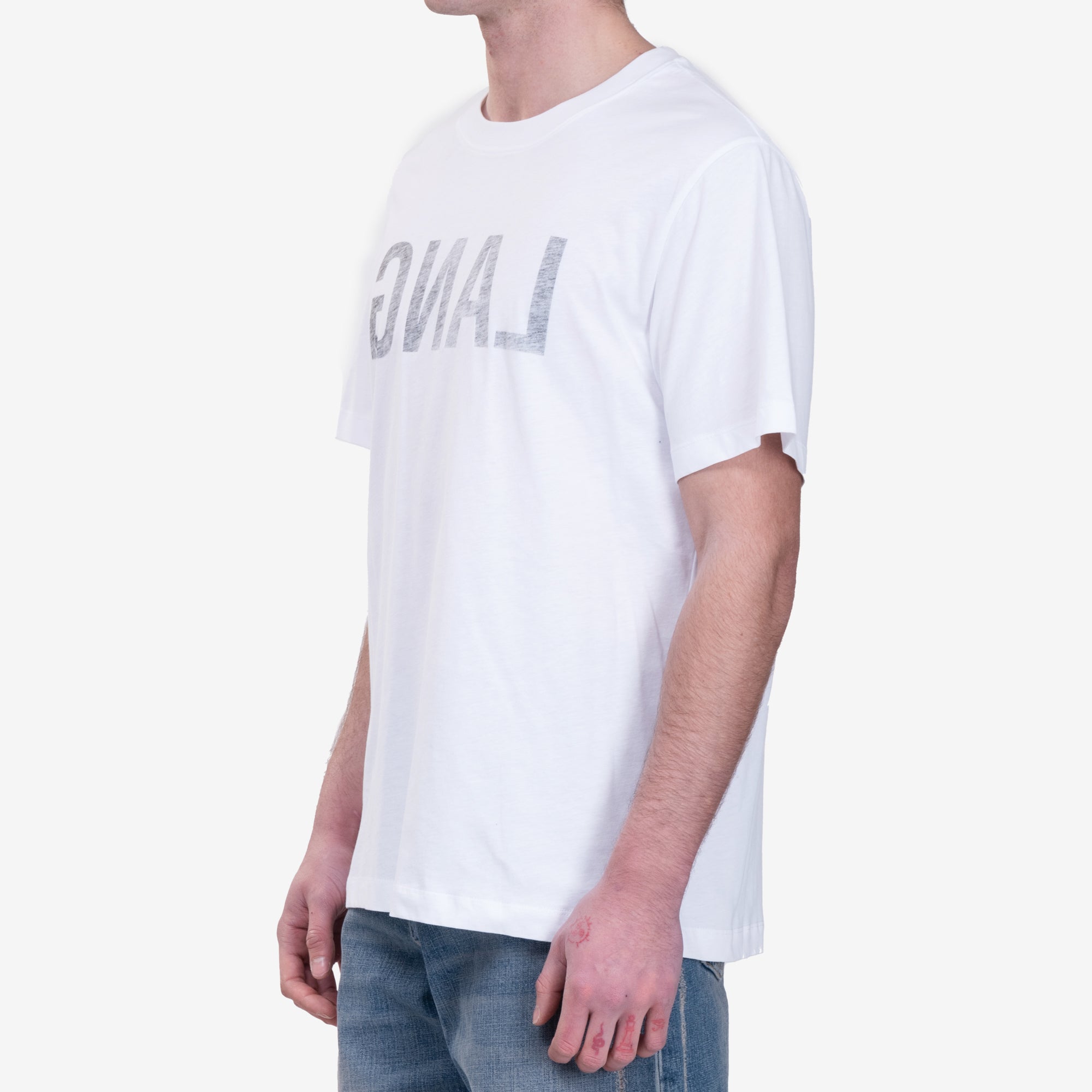 Helmut Lang Lang T-Shirt White - 3