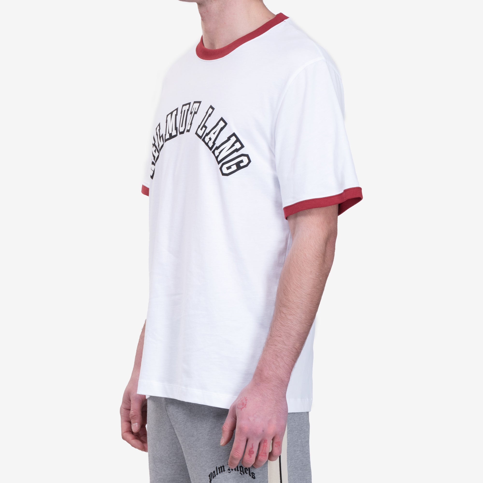 Helmut Lang HL Prep Ringer T-Shirt White - 3