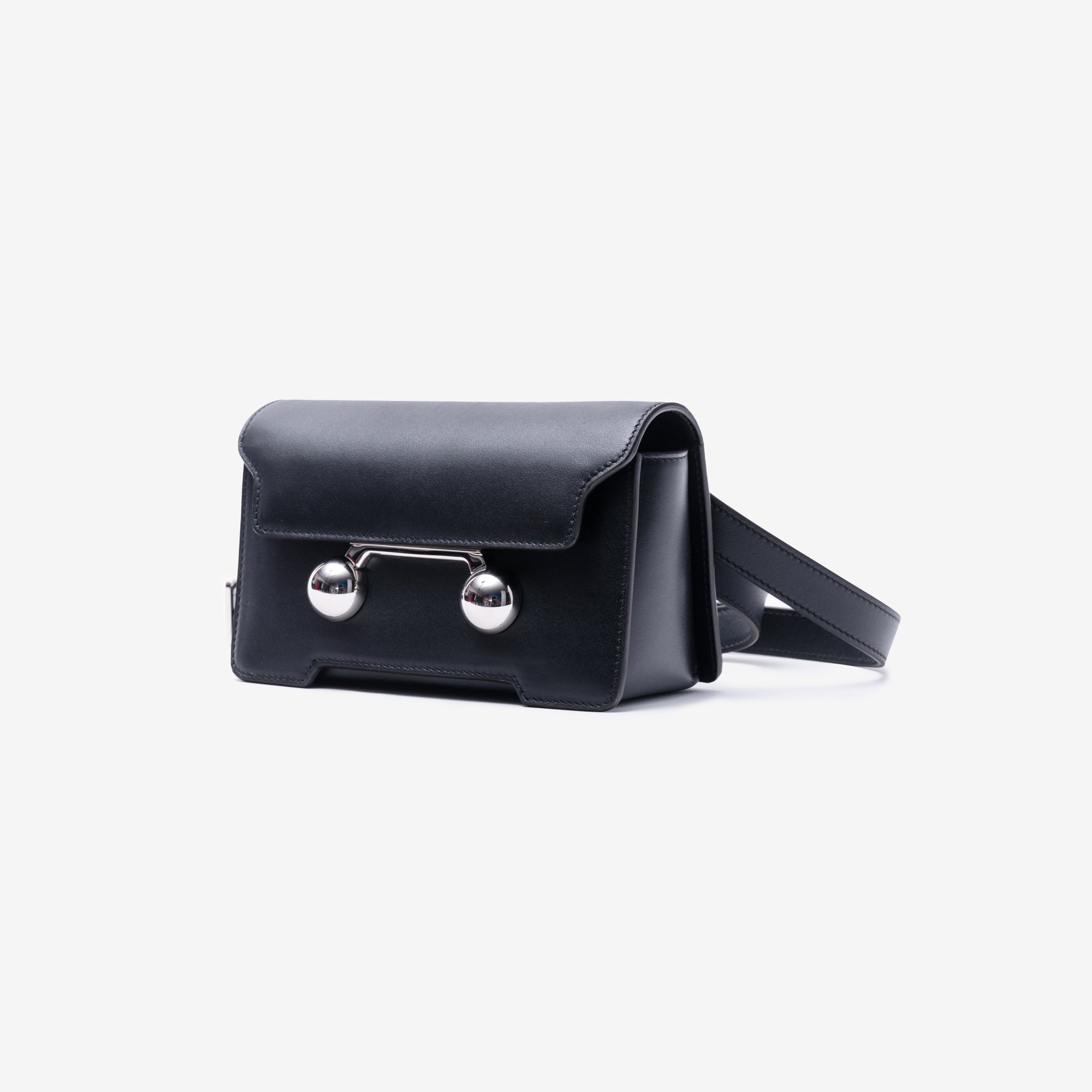 MARNI Trunkaroo Crossbody Bag Black - 3
