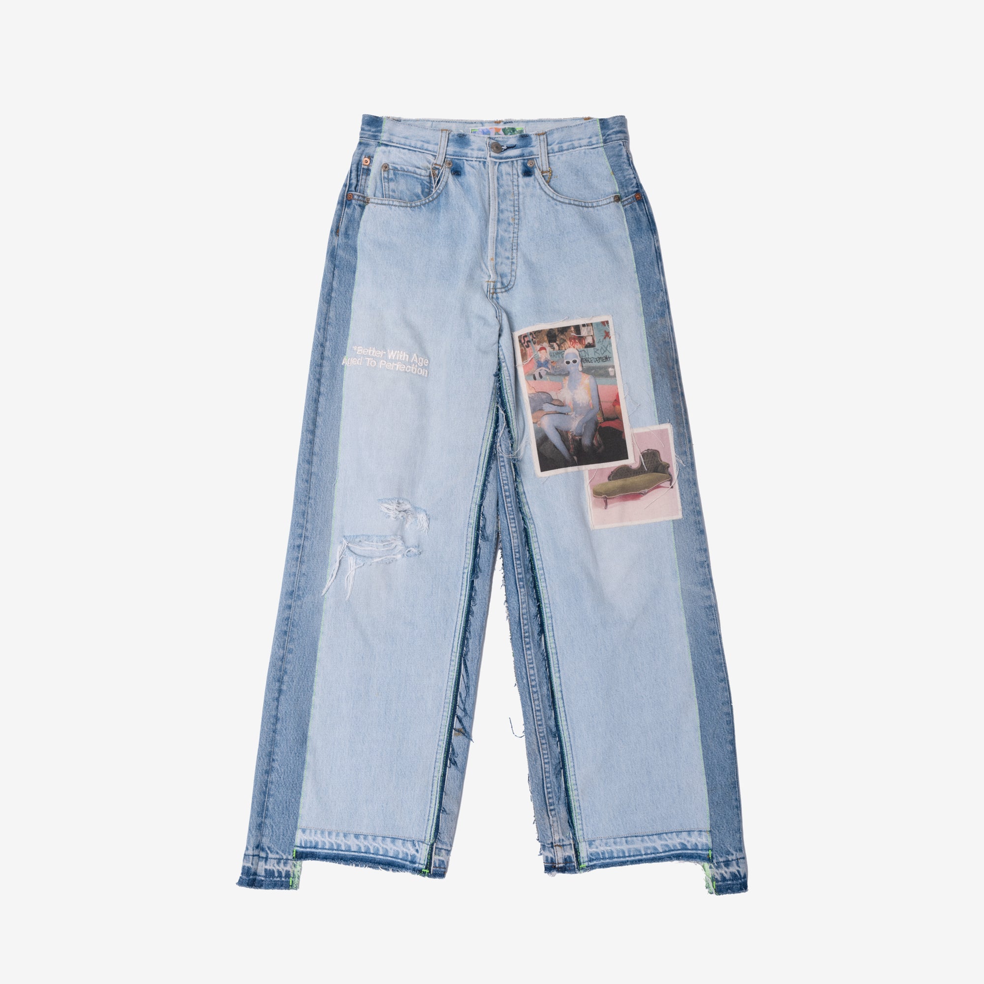 Better With Age Baggy Jawn Jeans Indigo - 7