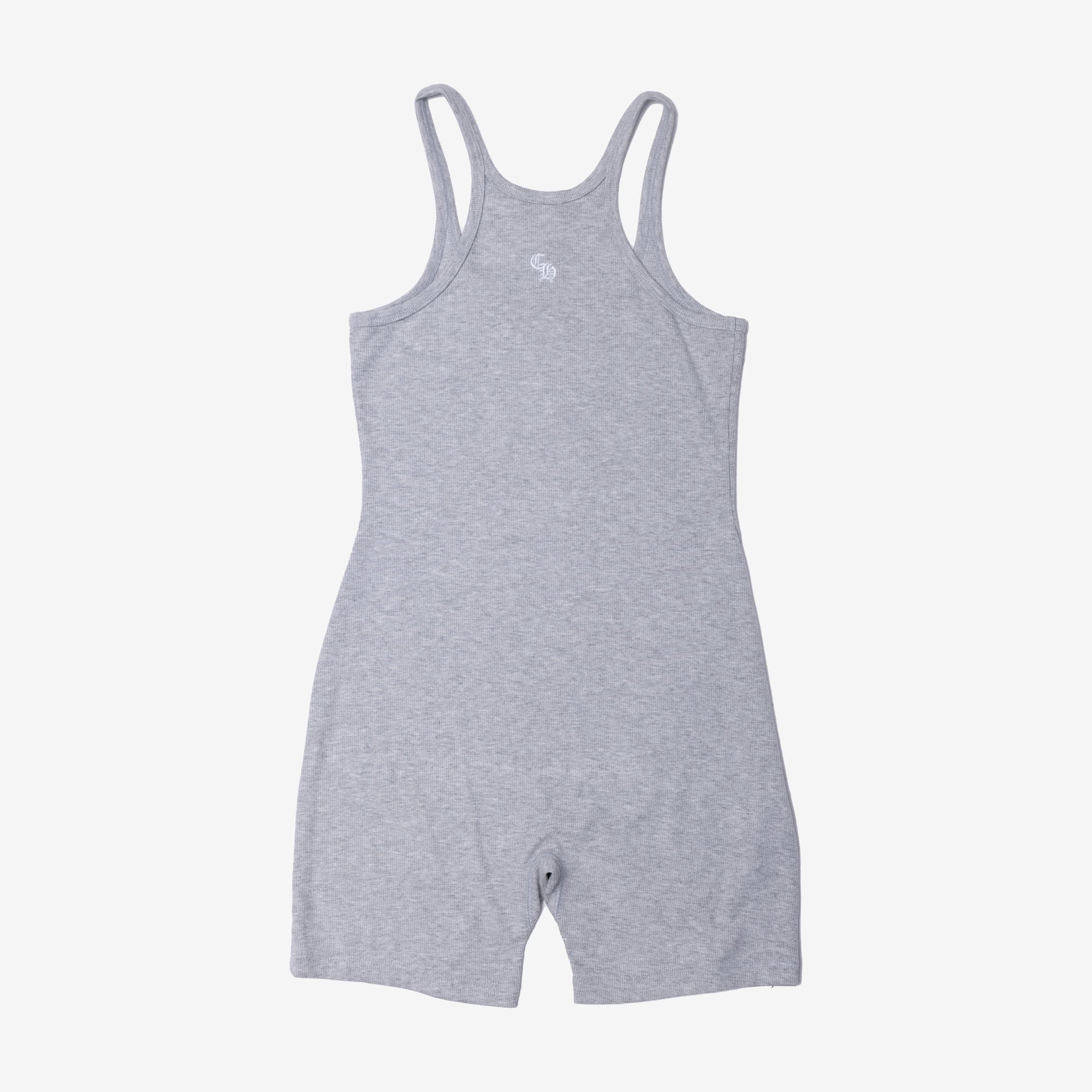 Chrome Hearts Womens Chrome Hearts Bad Seed Onesie Grey - 2