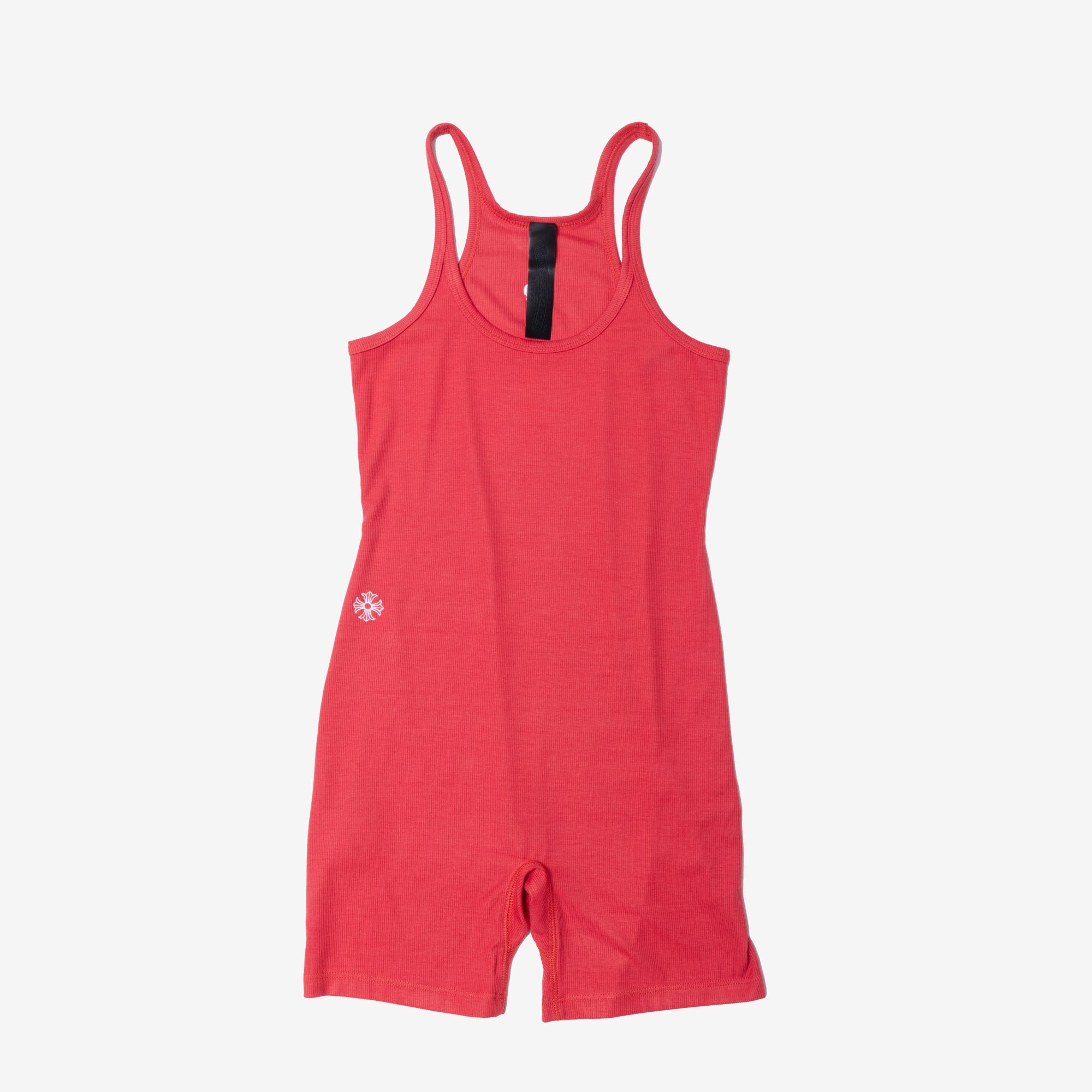 Chrome Hearts Womens Chrome Hearts Bad Seed Onesie Red - 1
