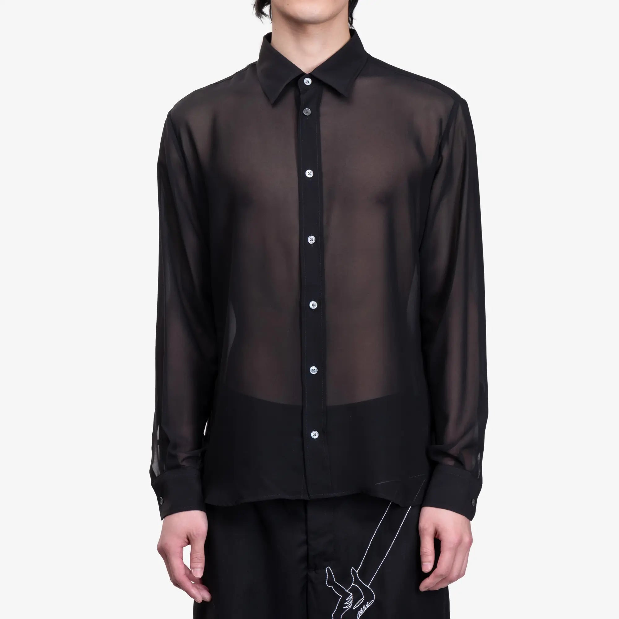 AMI Classic Shirt Black - 1