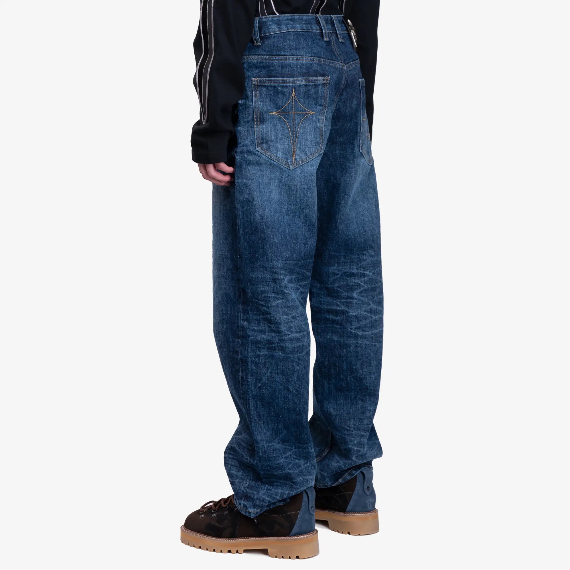 Thug Club Naval Warfare Jeans Blue - 4