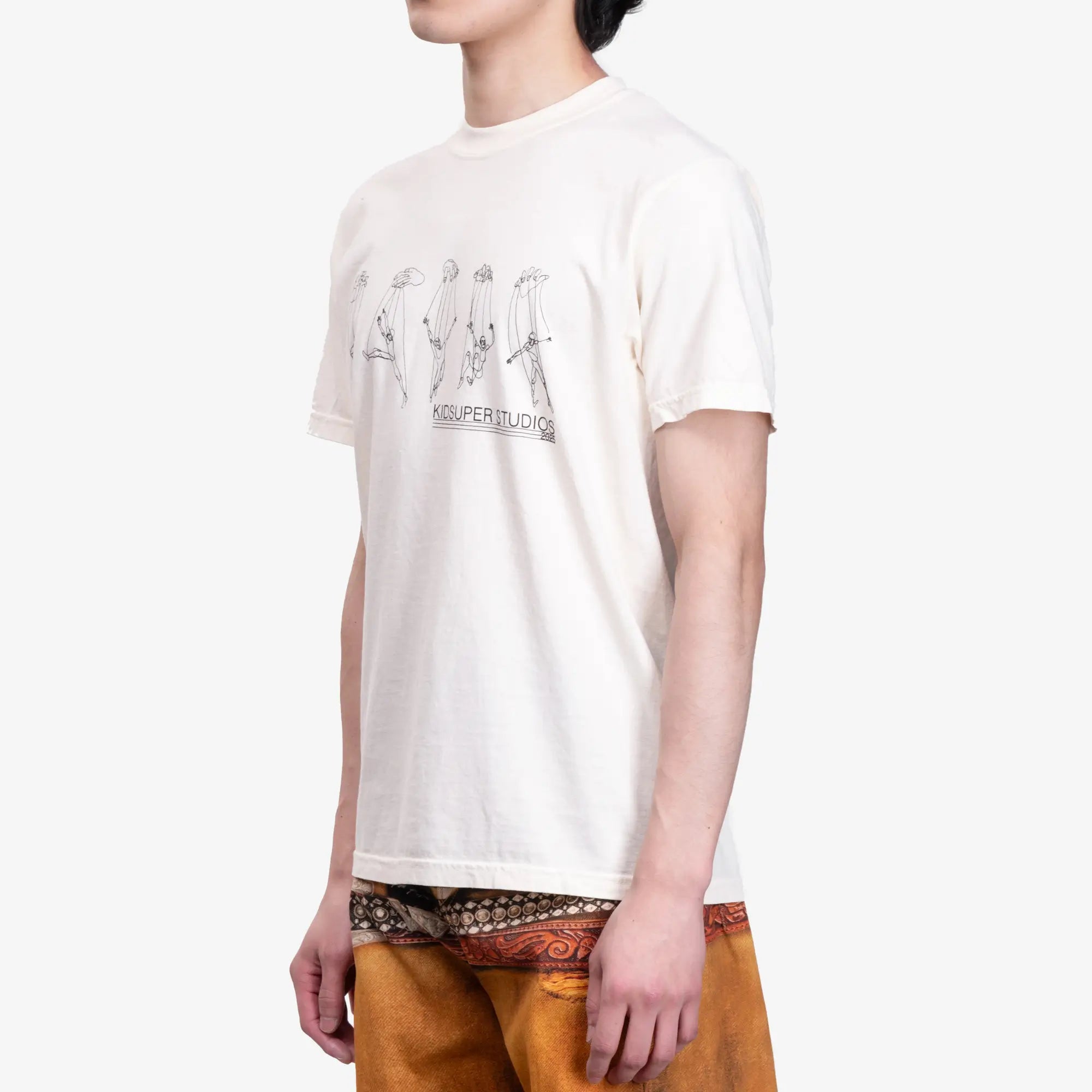 KidSuper String Puppet T-Shirt Cream - 3