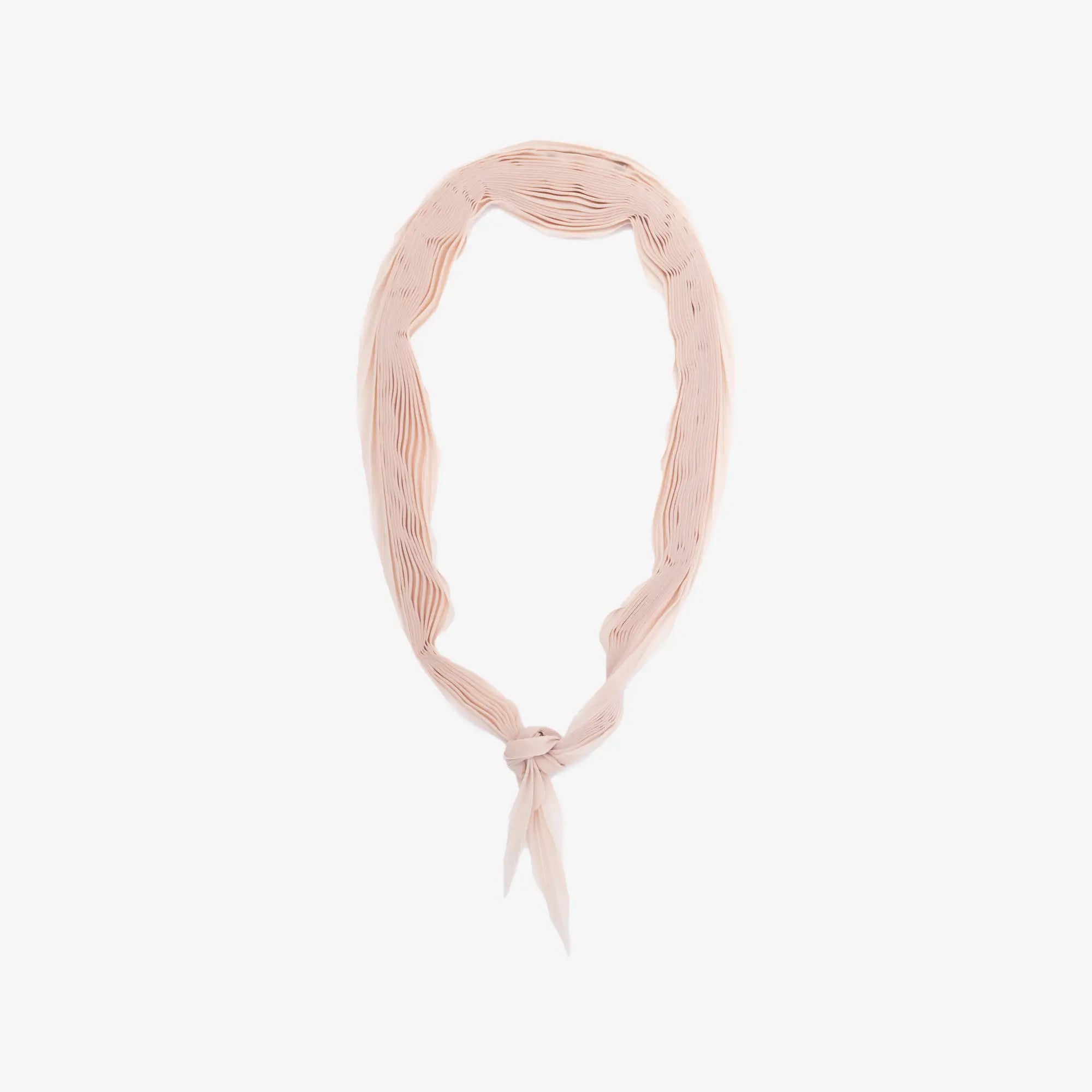 AMI Plisse Pleated Scarf Ginger - 1