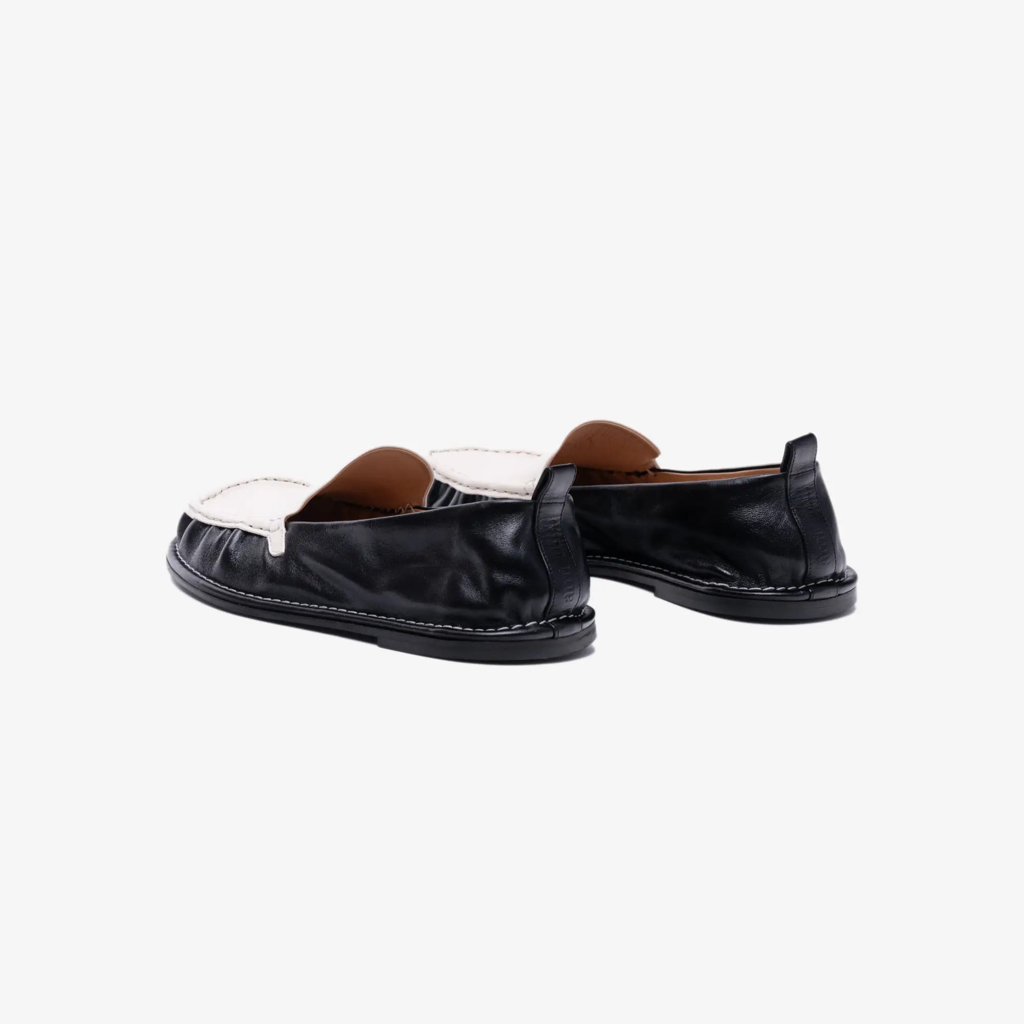 AMI Texture Loafers Black - 5