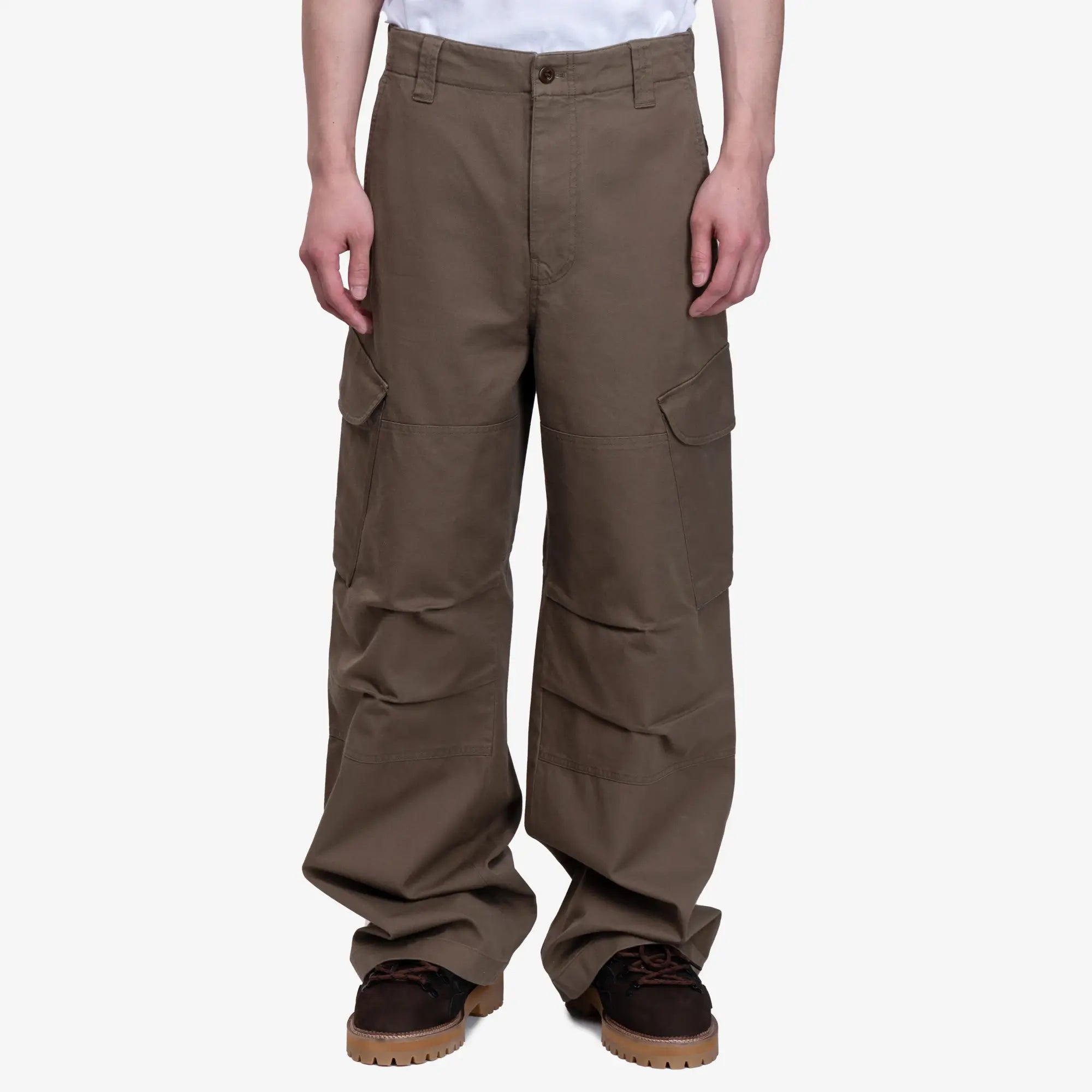 Acne Studios Cargo Trousers Green - 1