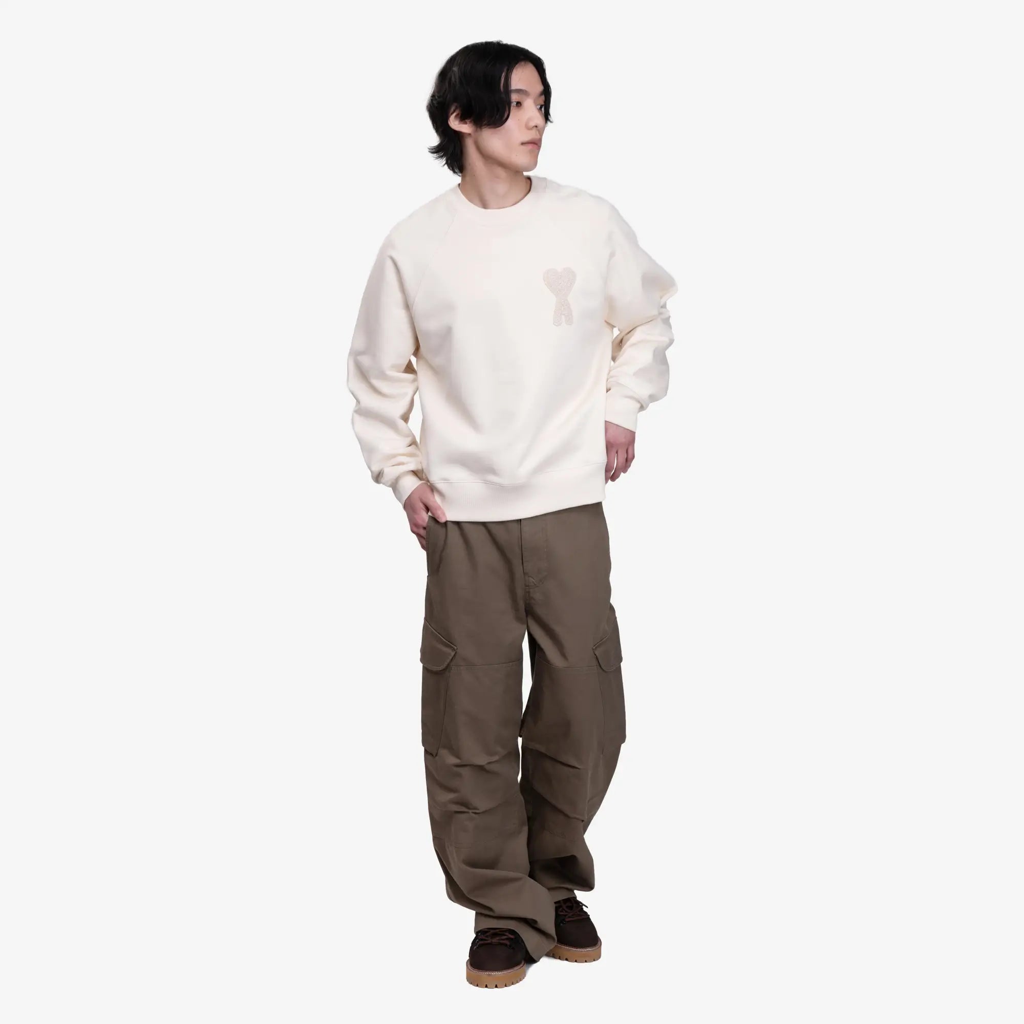 Acne Studios Cargo Trousers Green - 2