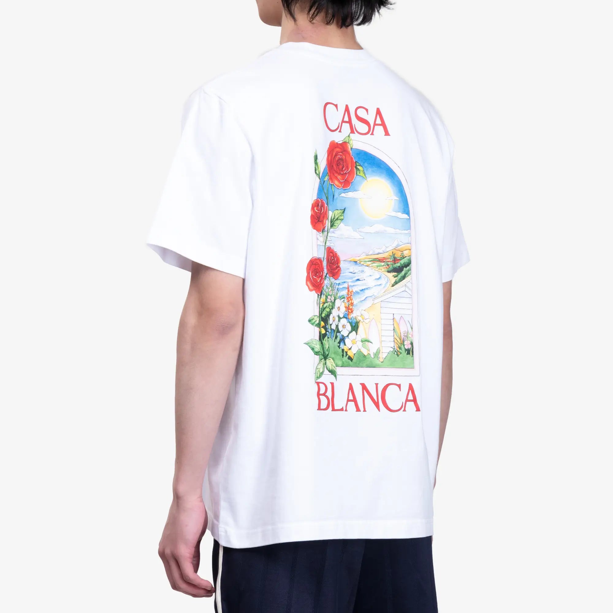 Casablanca LA Days T-Shirt White - 4