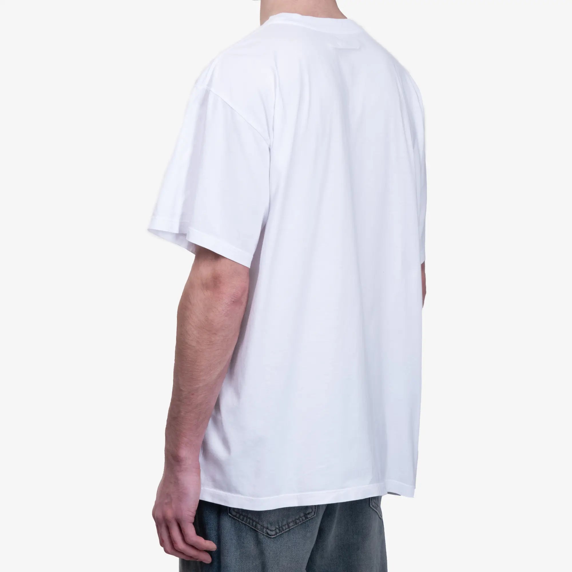 MM6 Smear Logo T-Shirt White - 4