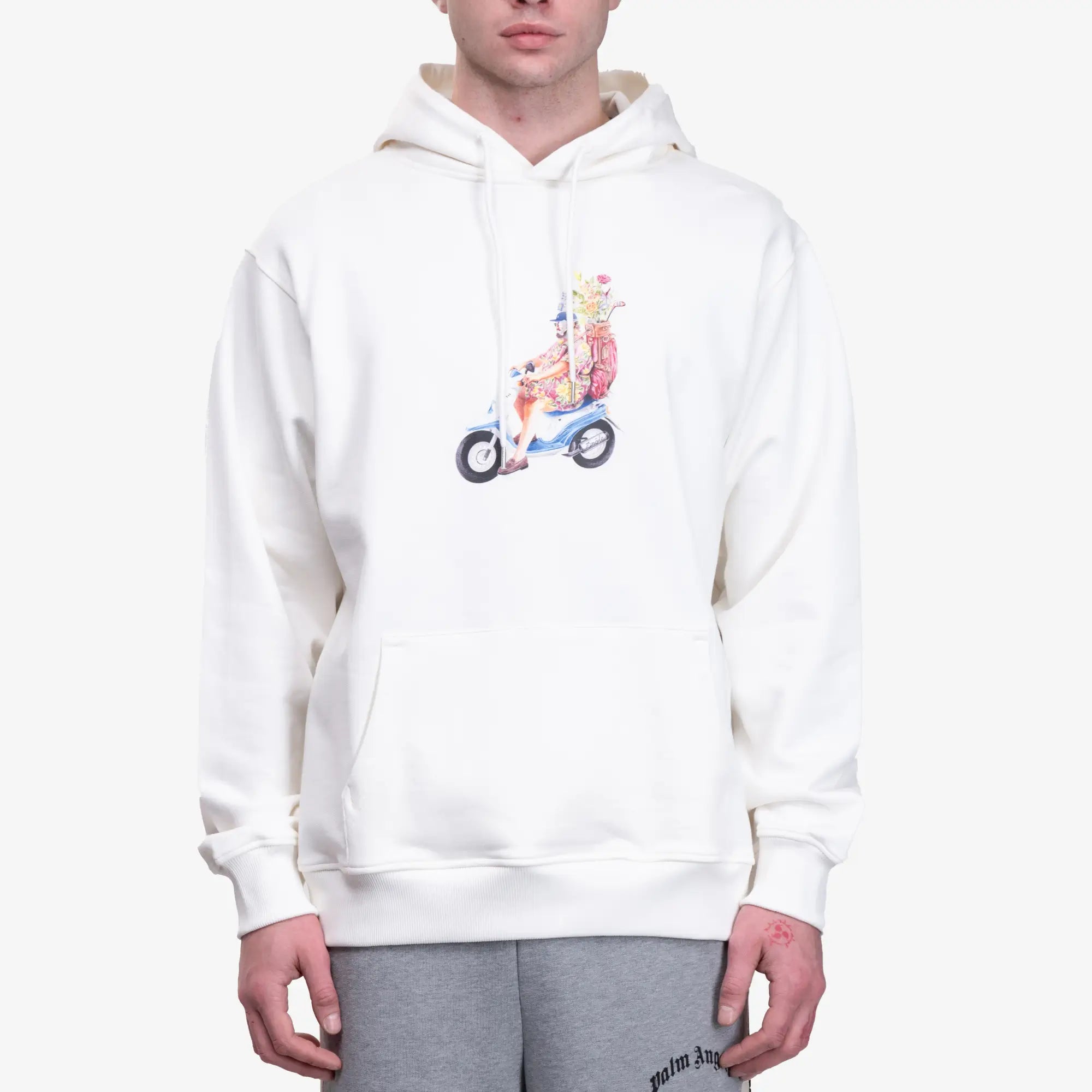 Drôle de Monsieur Le Hoodie Golfeur Off White - 1