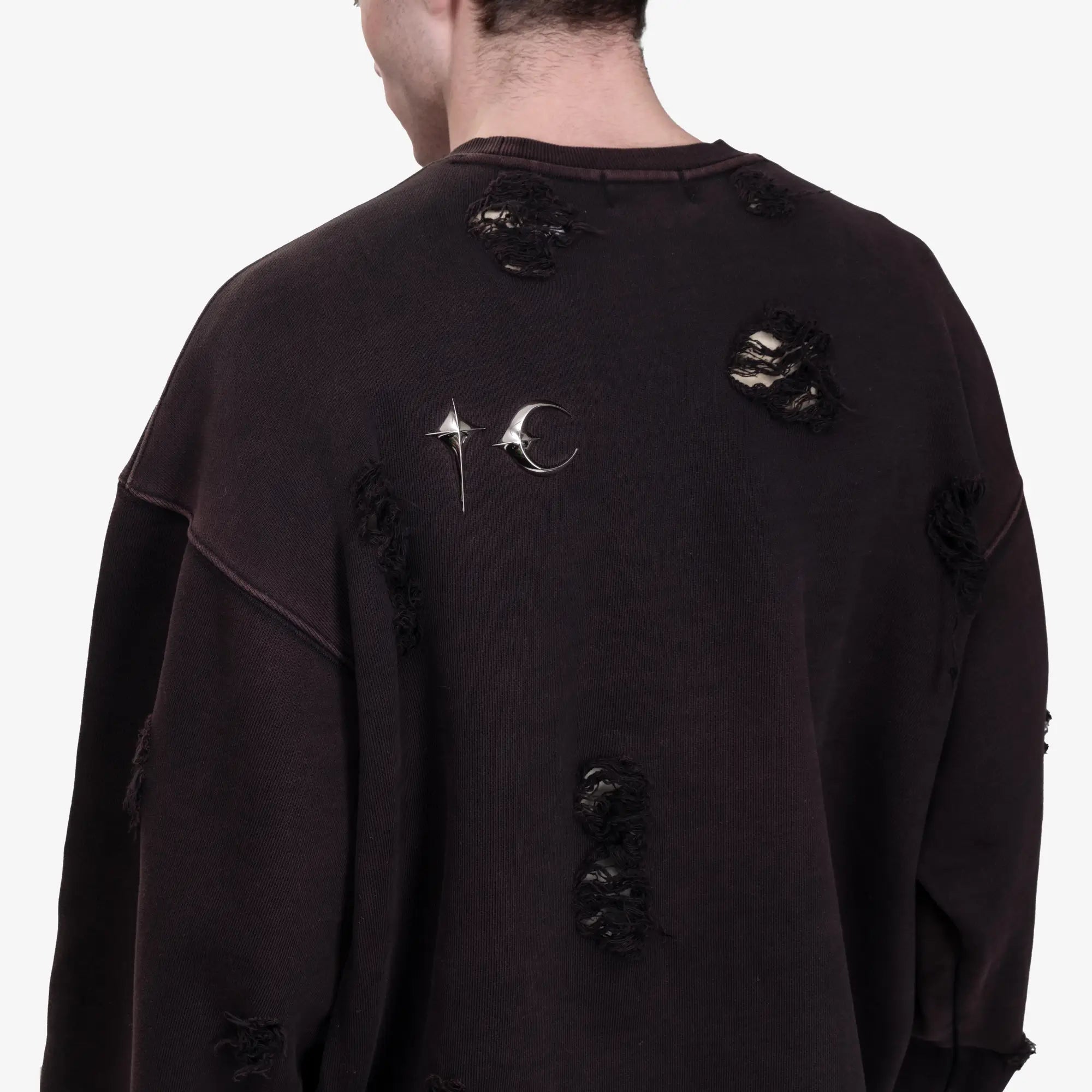 Thug Club War Victim Sweatshirt Black - 5