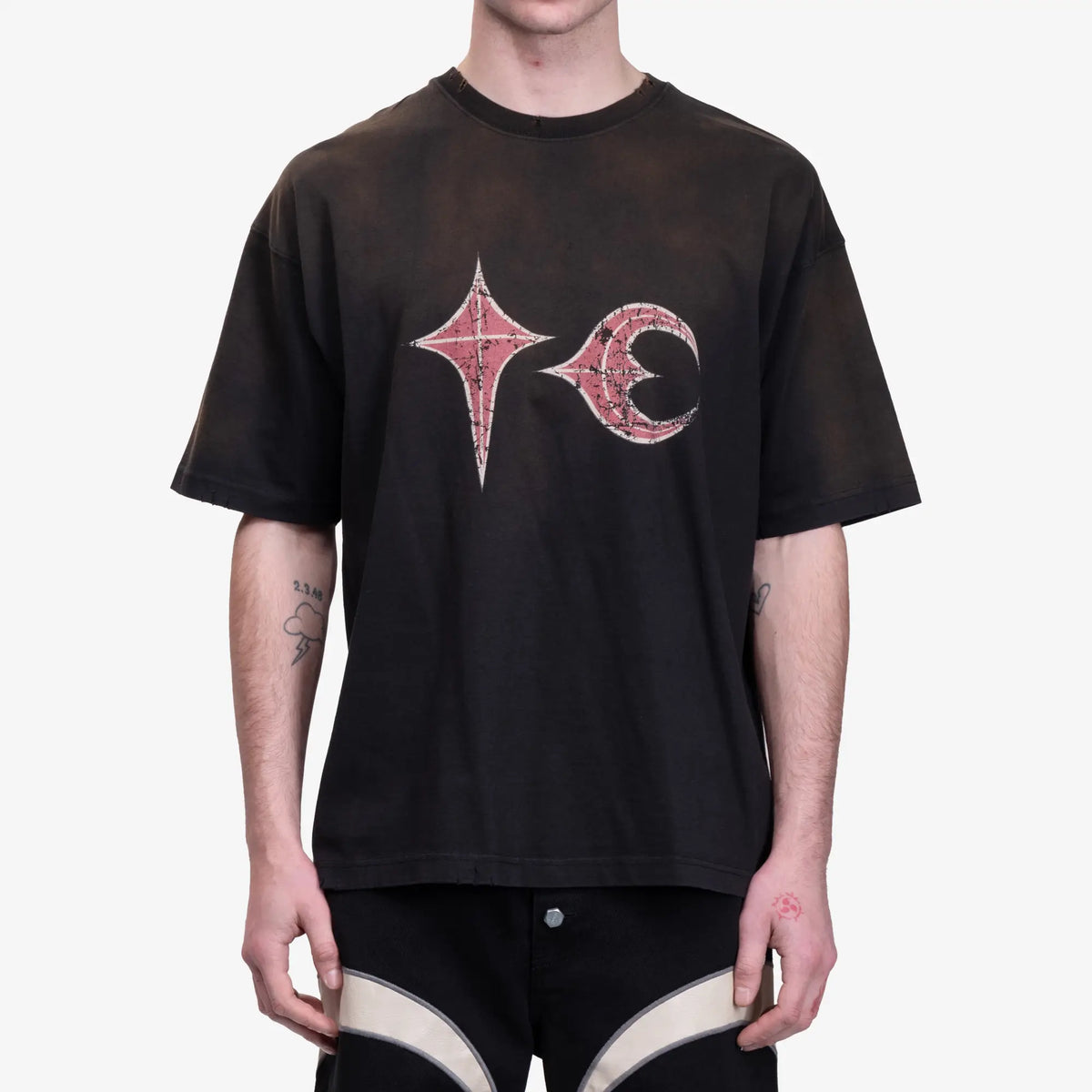 Thug Club - Mens Survivor Rock T-Shirt in Black