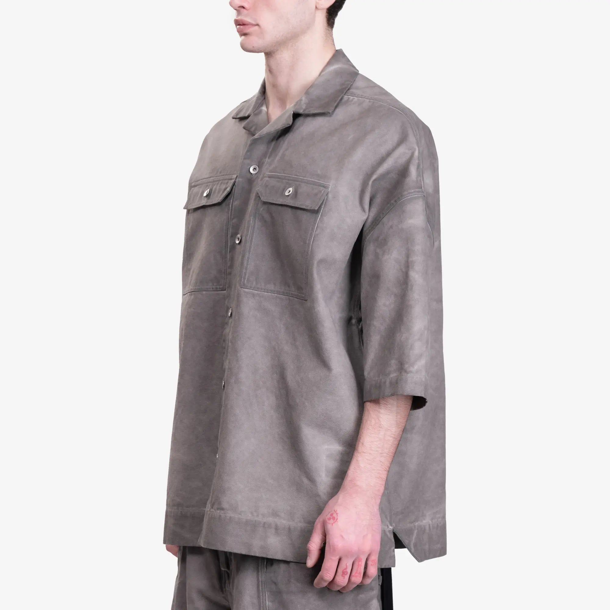 Rick Owens DRKSHDW Magnum Tommy Shirt Dust - 3