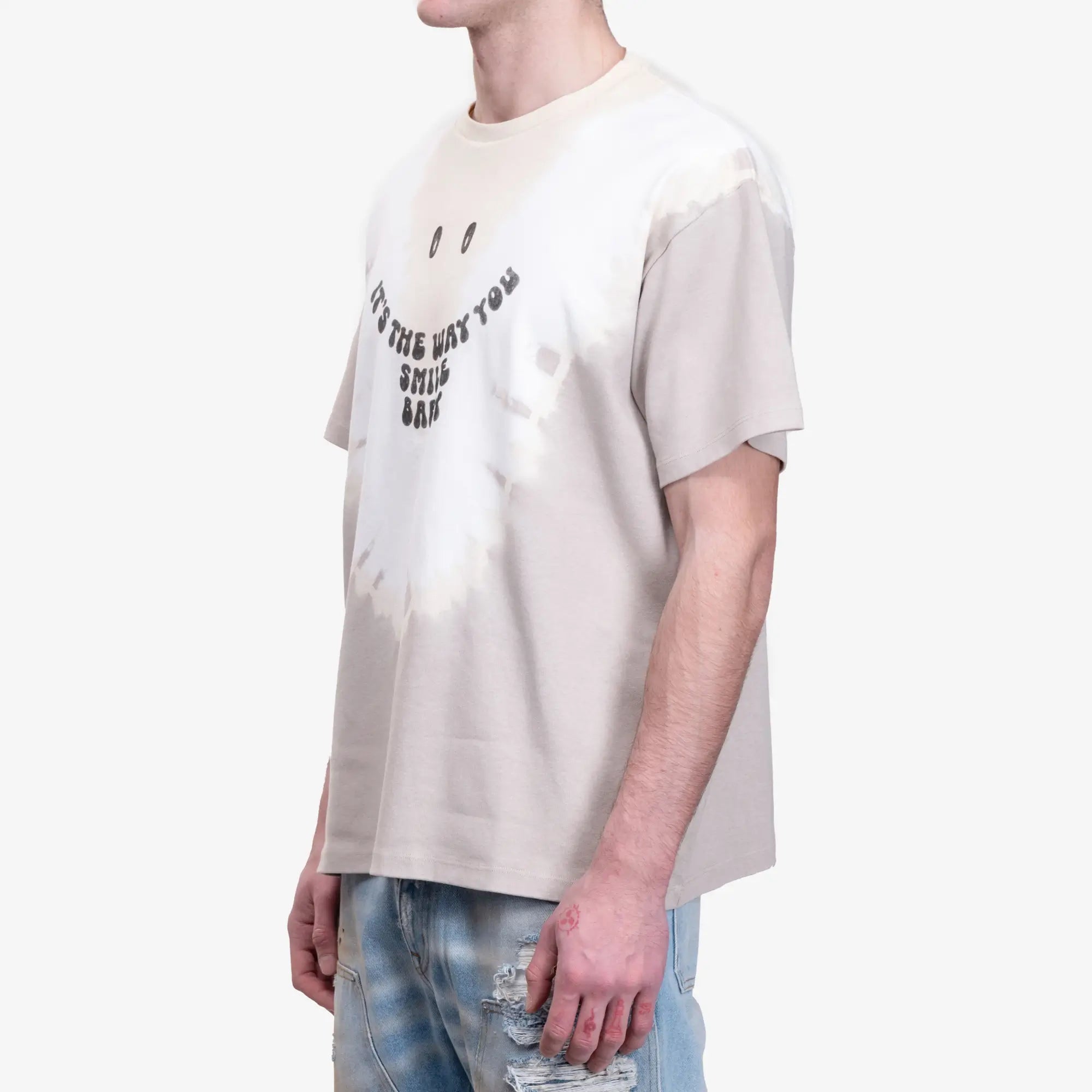 MM6 Smile T-Shirt Beige - 3